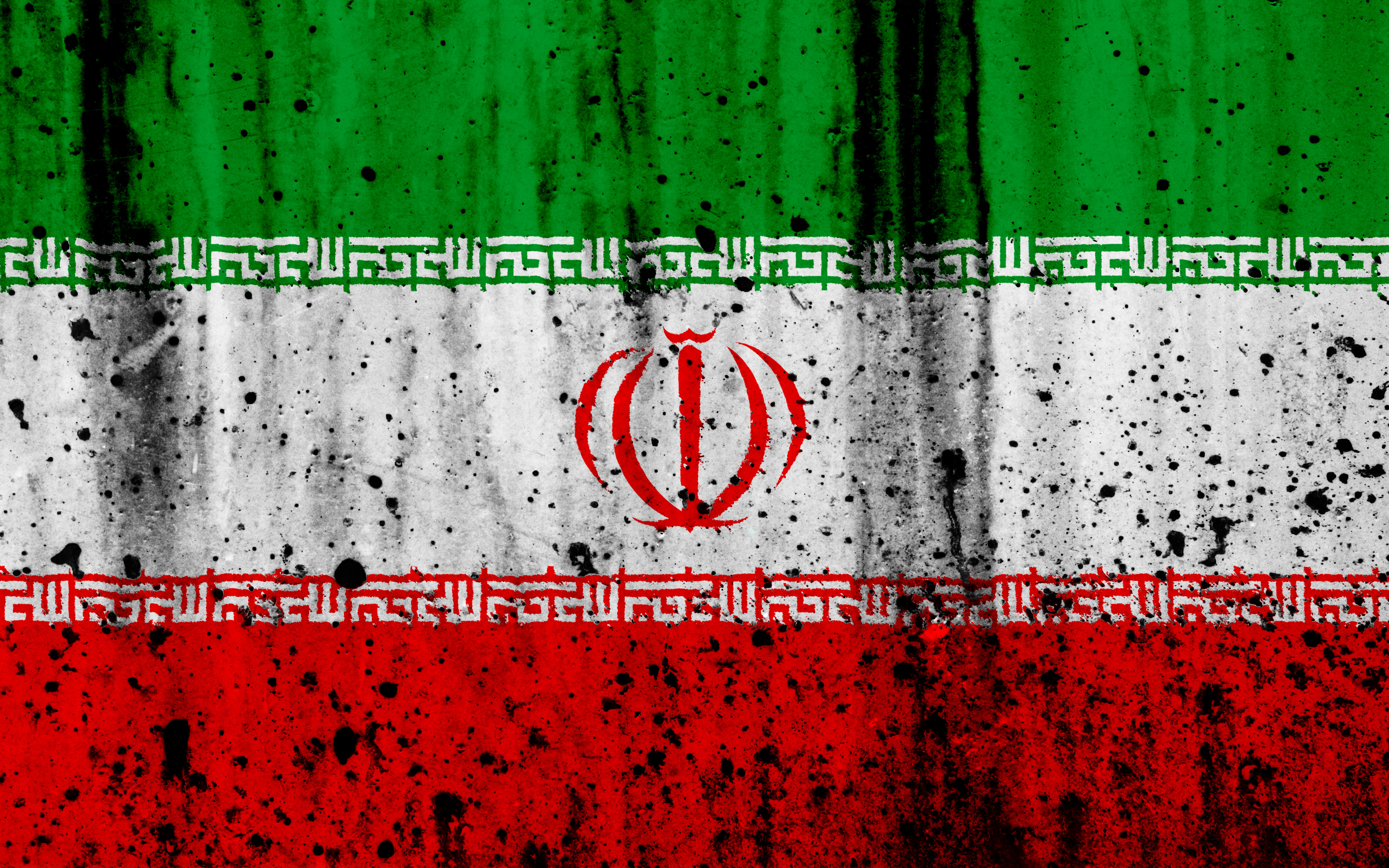 Скачать картинку Флаги, Разное, Флаг, Флаг Ирана в телефон бесплатно.
