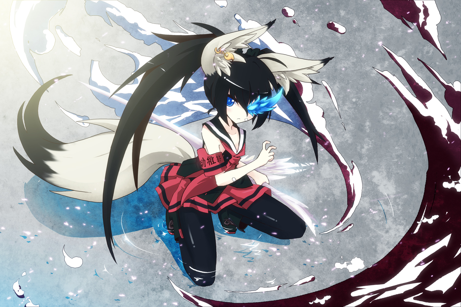 Download mobile wallpaper Anime, Black Rock Shooter for free.