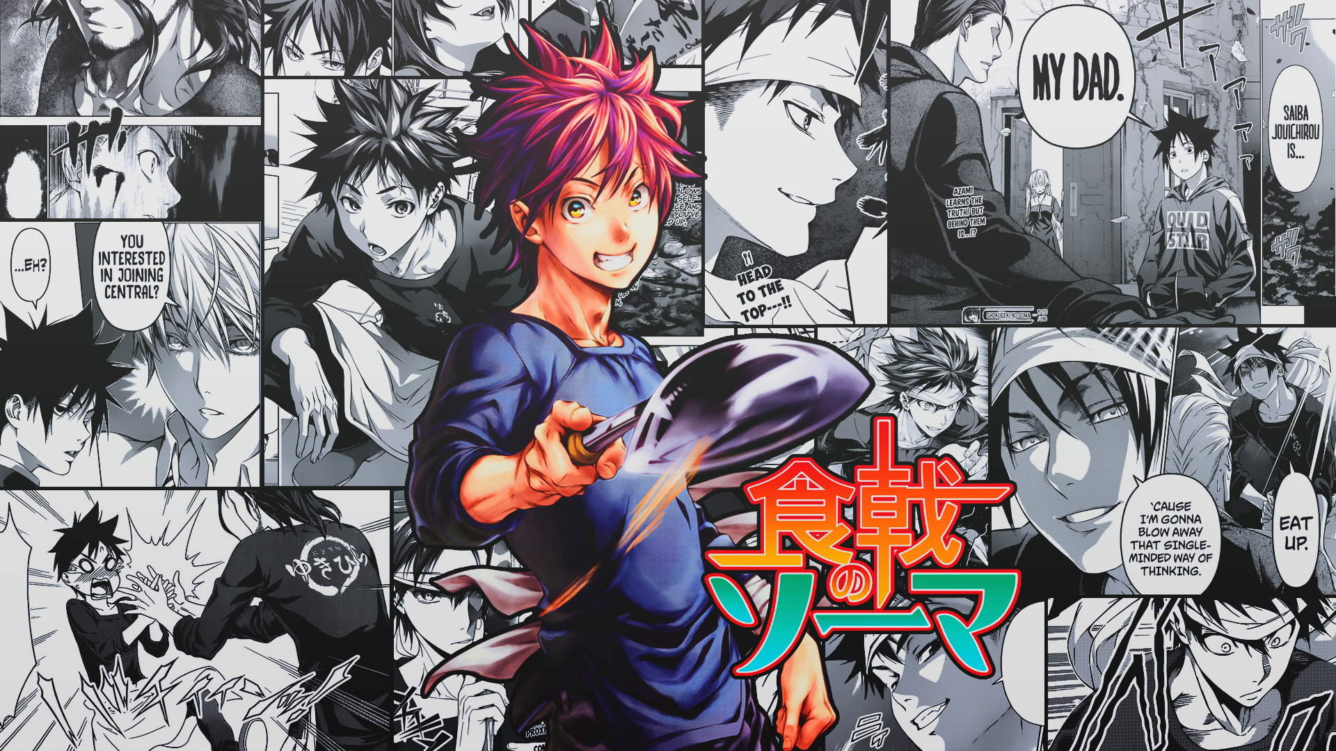 Download mobile wallpaper Anime, Shokugeki No Soma, Sōma Yukihira, Food Wars: Shokugeki No Soma for free.