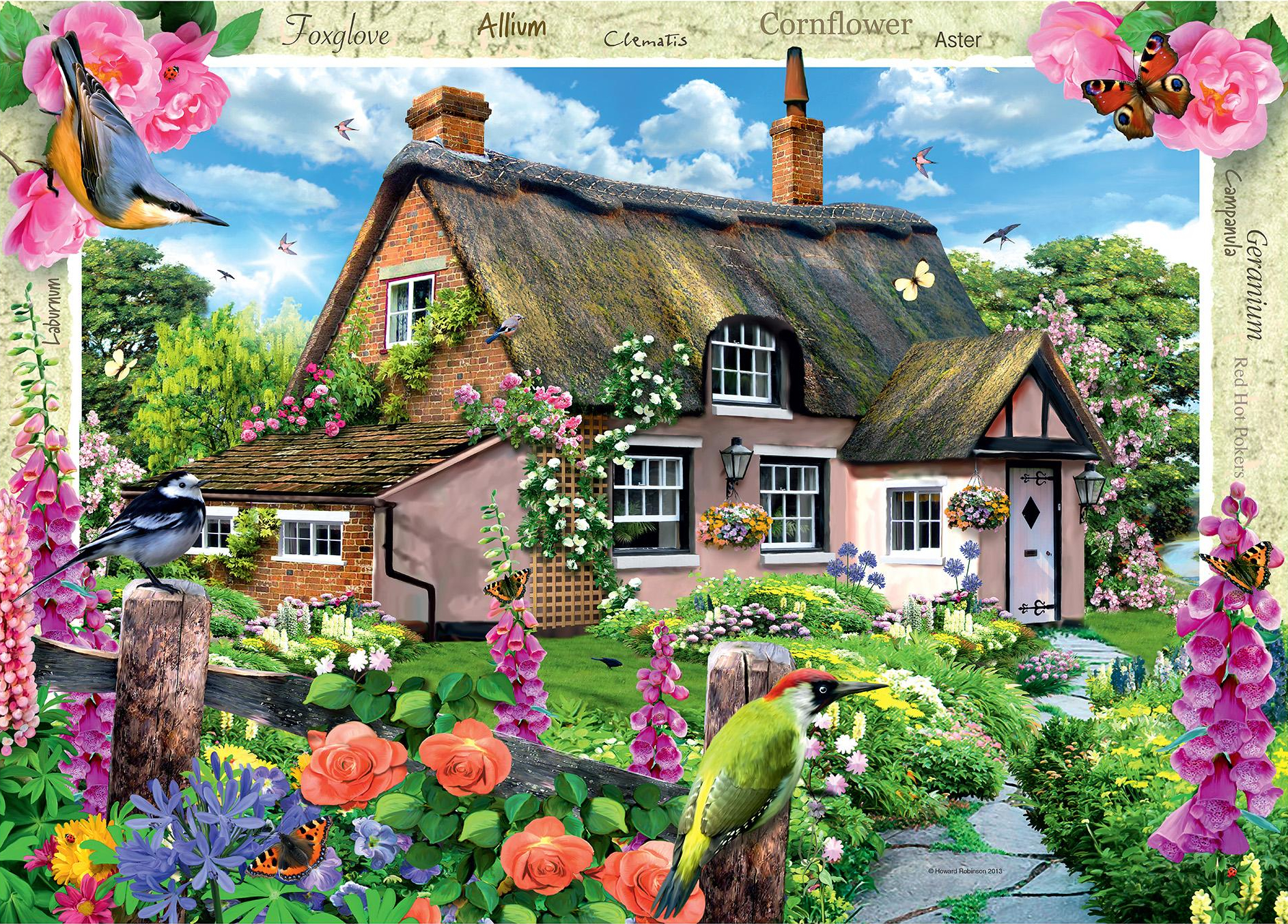 artistic, house, colorful, fairy tale, garden