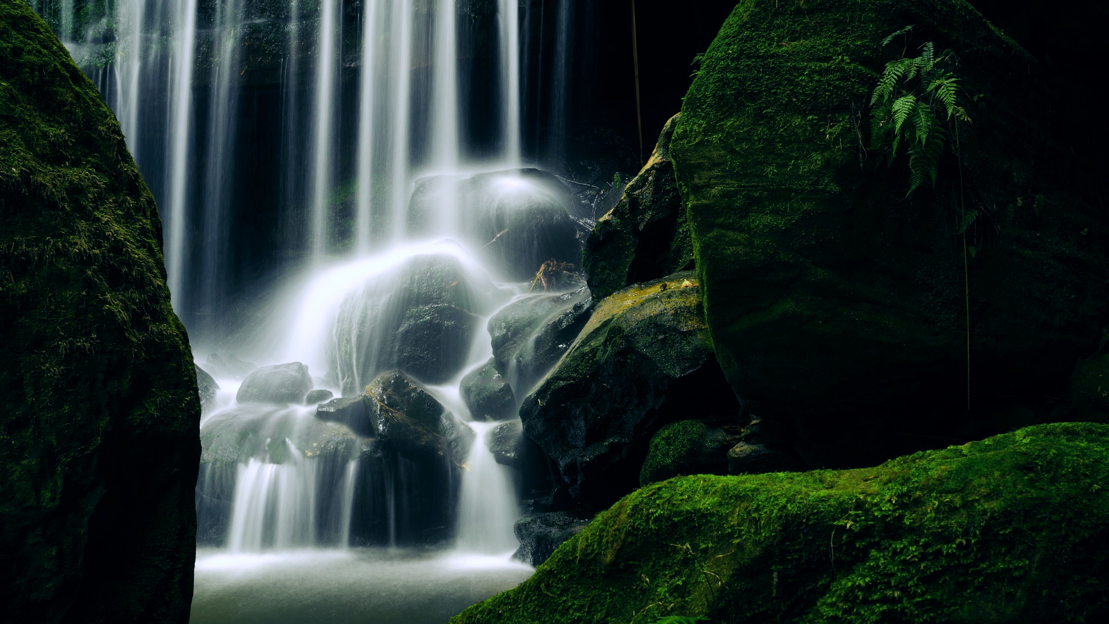 Free download wallpaper Nature, Waterfalls, Lake, Waterfall, Earth on your PC desktop