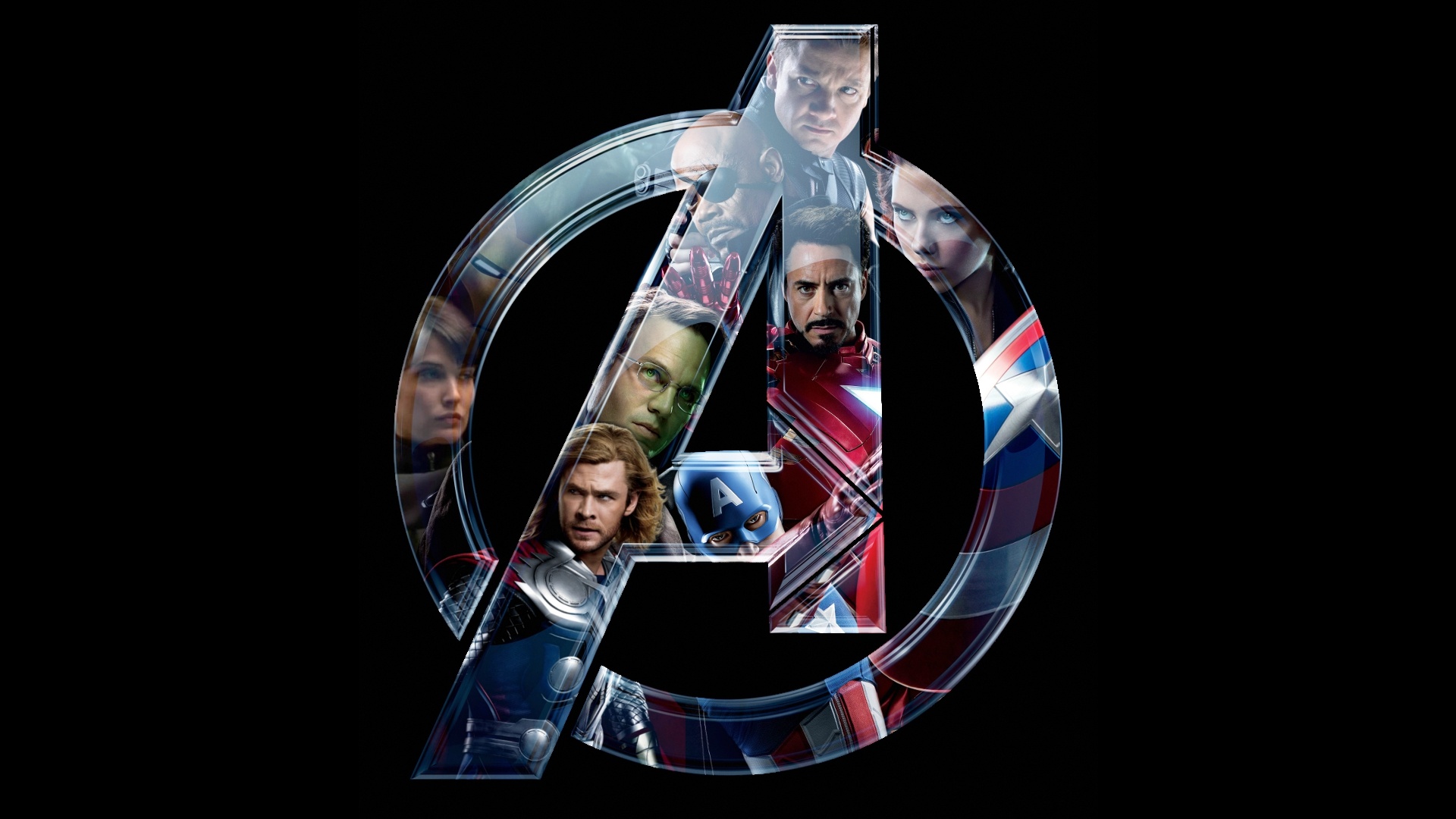 Téléchargez gratuitement l'image Avengers, Logo, Film sur le bureau de votre PC