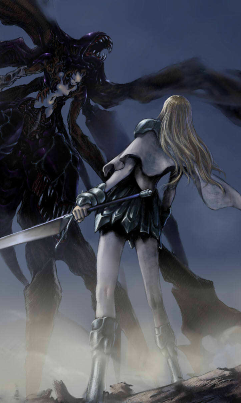 Download mobile wallpaper Anime, Monster, Claymore for free.