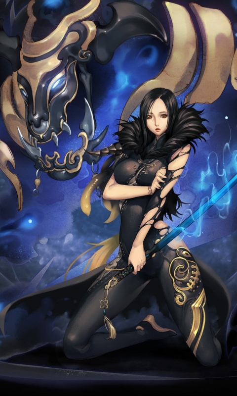 Download mobile wallpaper Video Game, Blade & Soul for free.