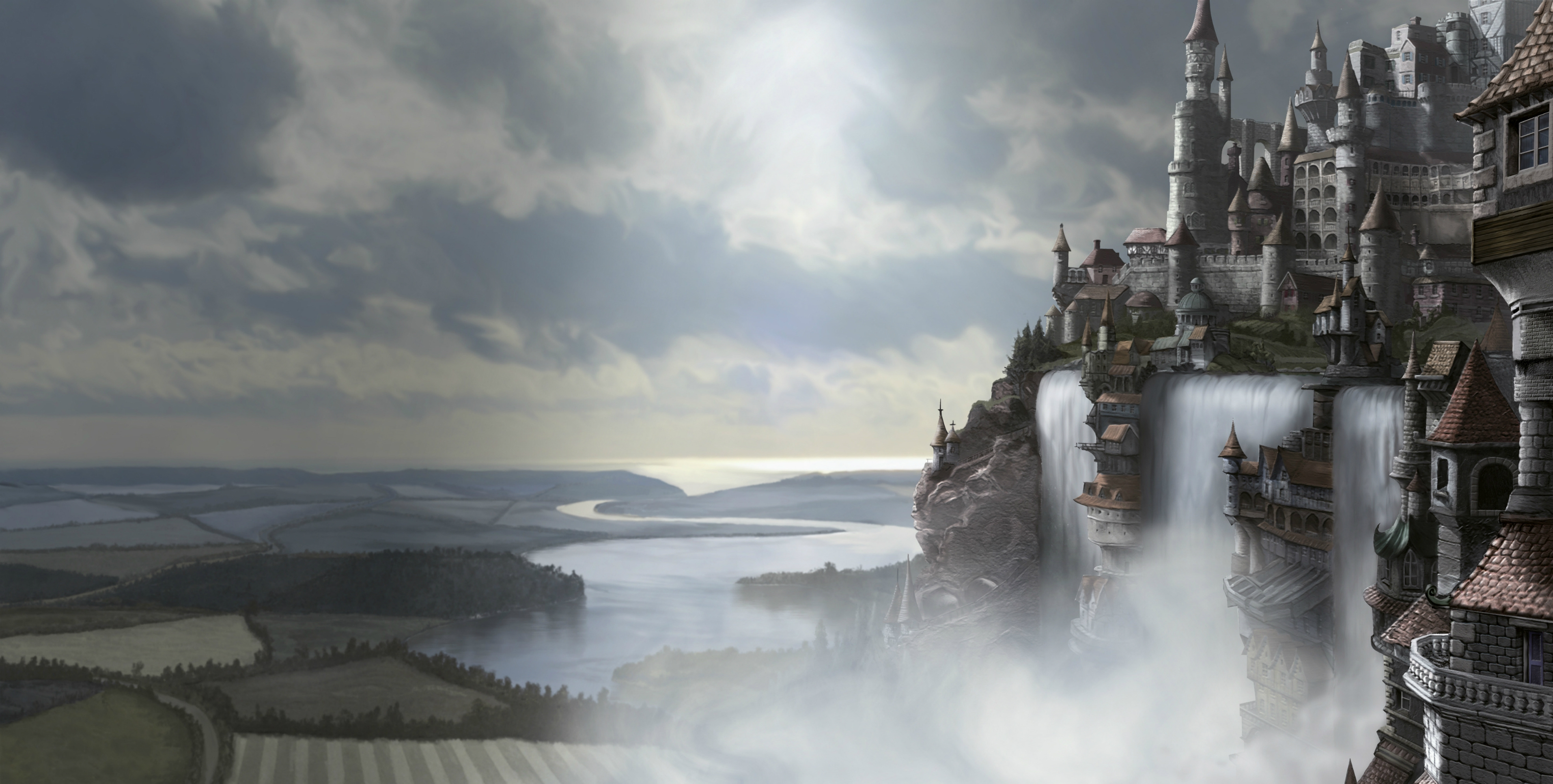 Baixe gratuitamente a imagem Fantasia, Castelos, Castelo na área de trabalho do seu PC