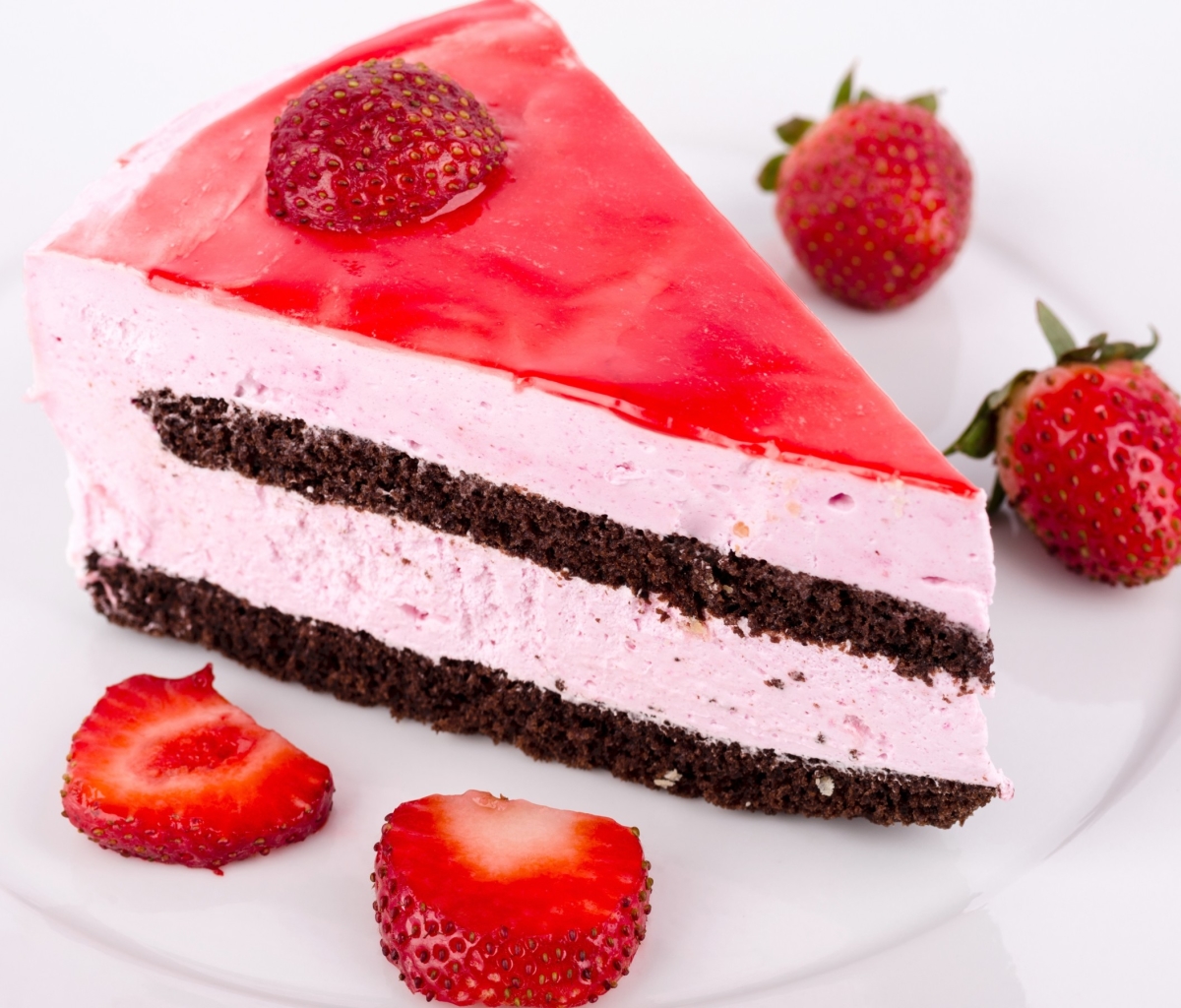 Download mobile wallpaper Food, Strawberry, Dessert, Cake, Sweets for free.