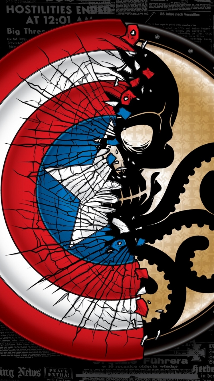 Descarga gratuita de fondo de pantalla para móvil de Historietas, Capitan América.