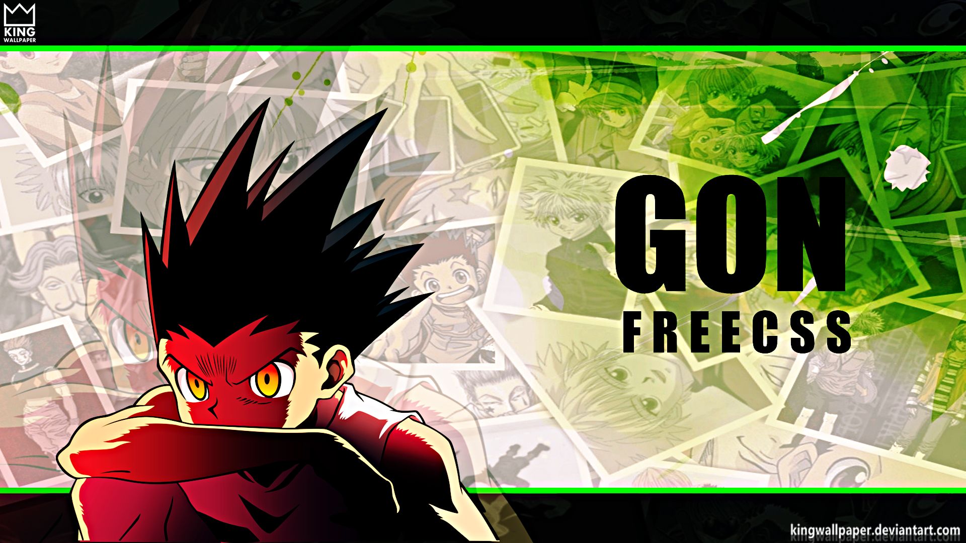 Handy-Wallpaper Animes, Gon Freecss, Hunter X Hunter kostenlos herunterladen.