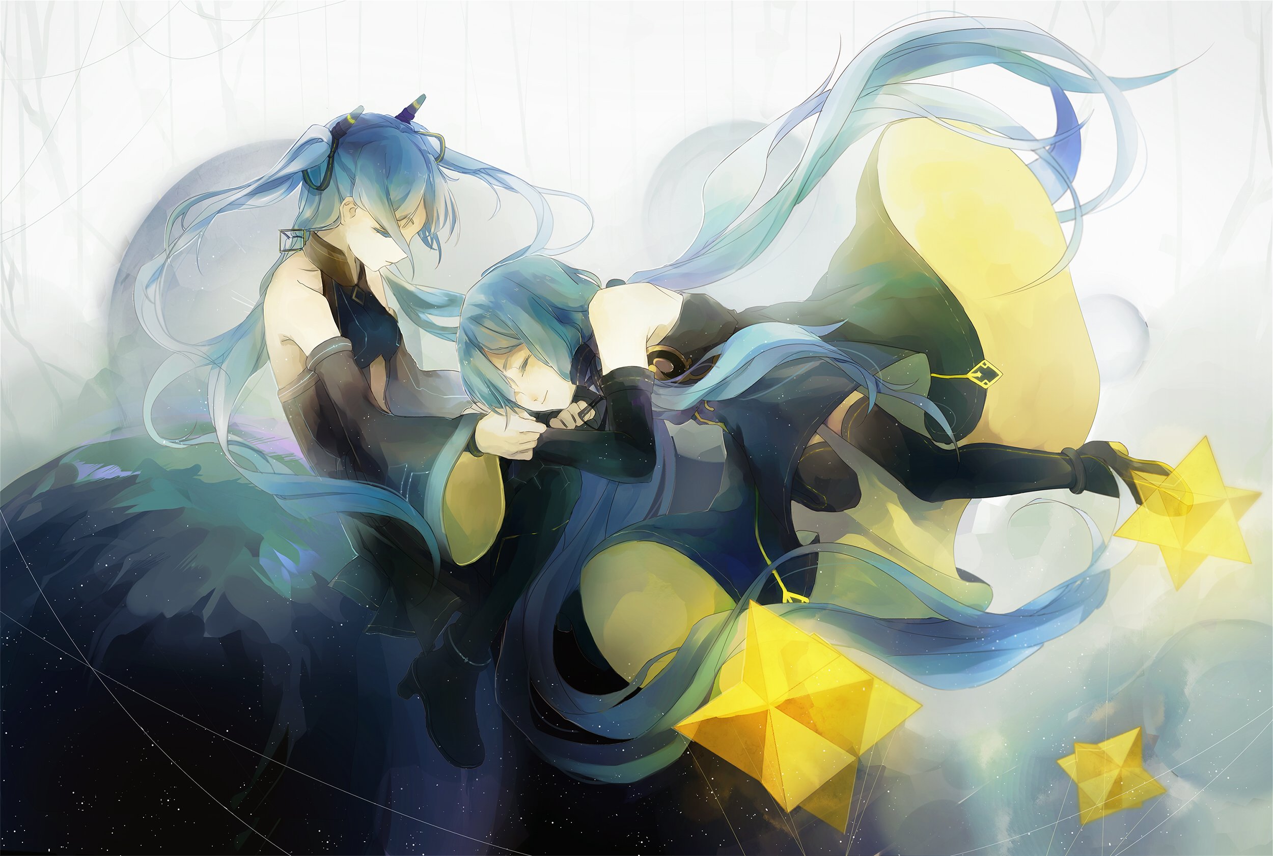 Download mobile wallpaper Anime, Vocaloid, Hatsune Miku, Stardust (Vocaloid) for free.