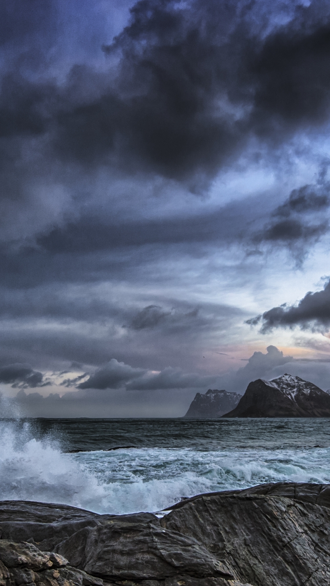 Download mobile wallpaper Earth, Norway, Coastline, Lofoten Islands, Seashore for free.