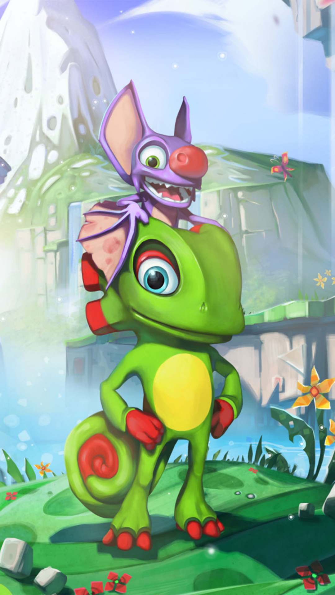 video game, yooka laylee cell phone wallpapers