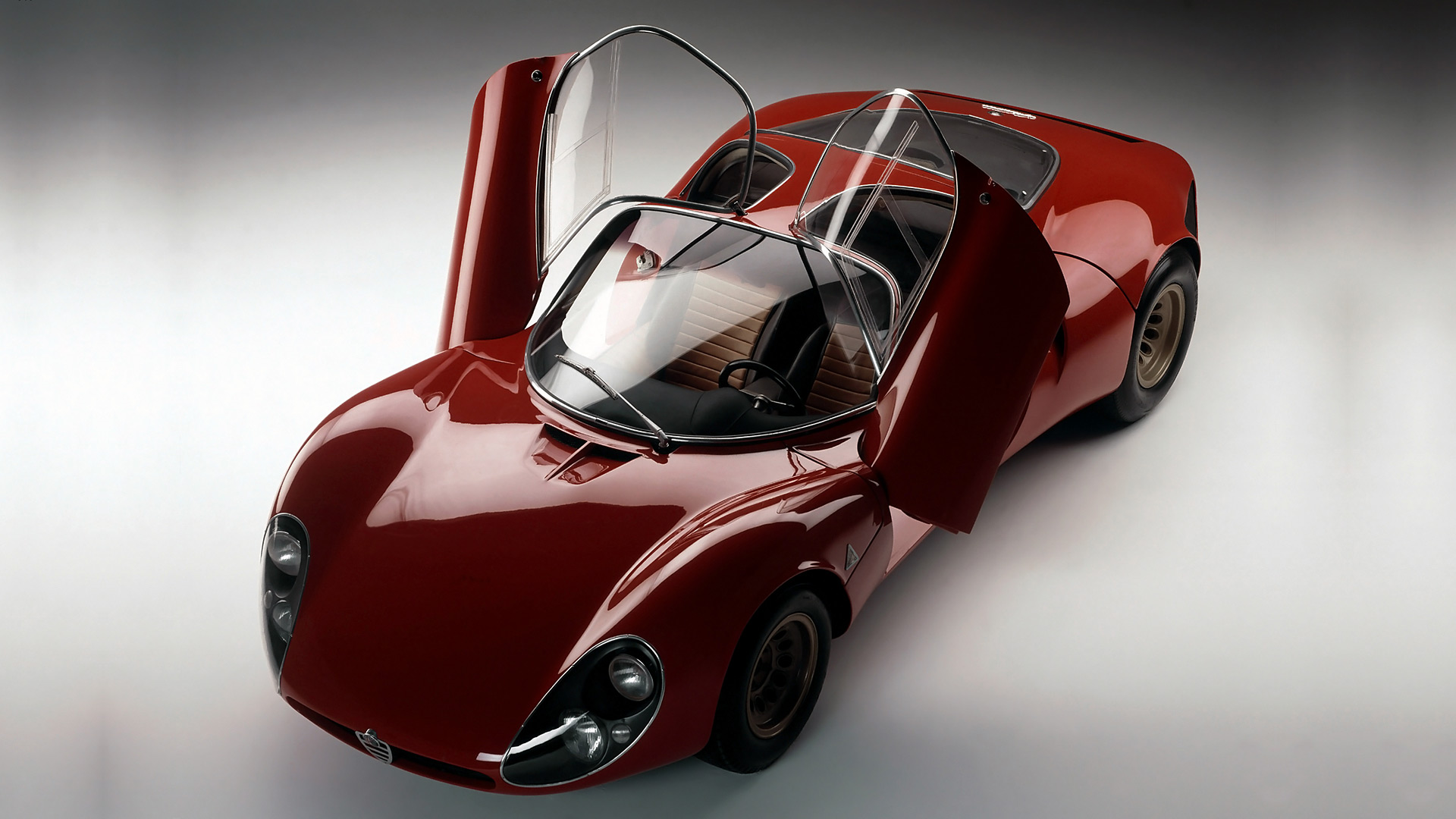 Laden Sie Alfa Romeo Tipo 33 Stradale Prototipo HD-Desktop-Hintergründe herunter