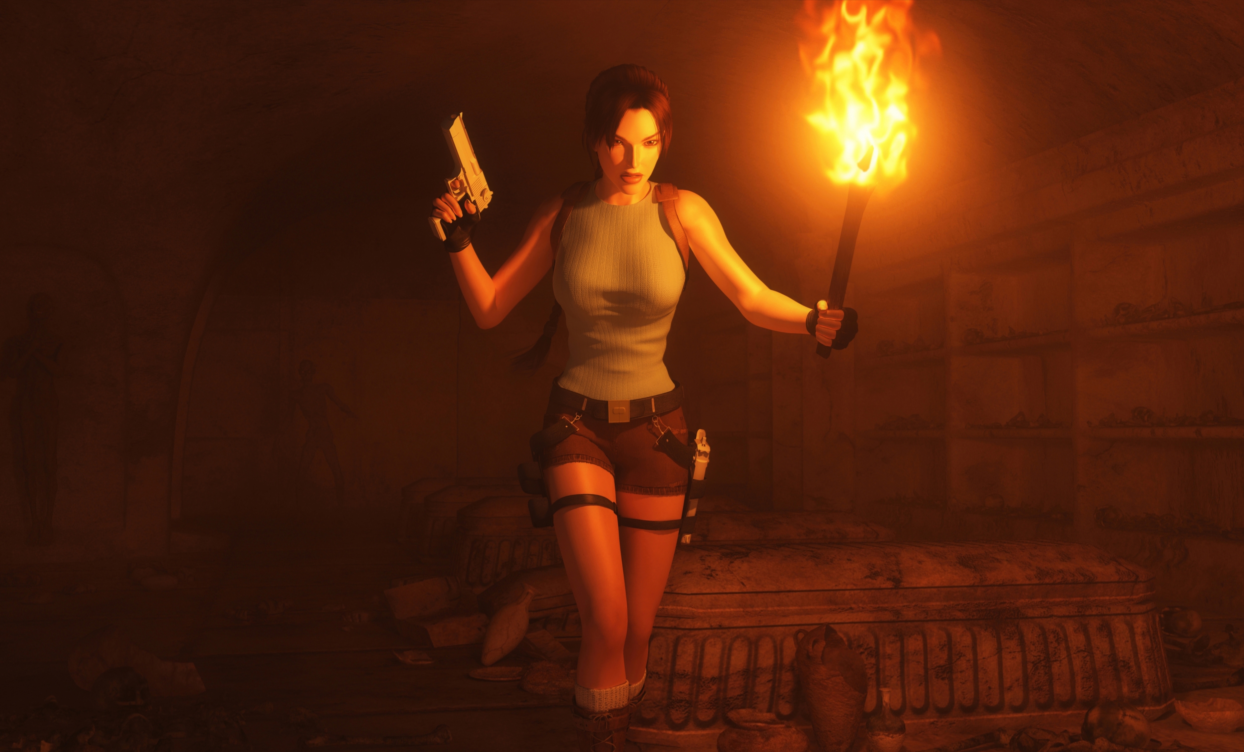 Die besten Tomb Raider: The Last Revelation-Hintergründe für den Telefonbildschirm