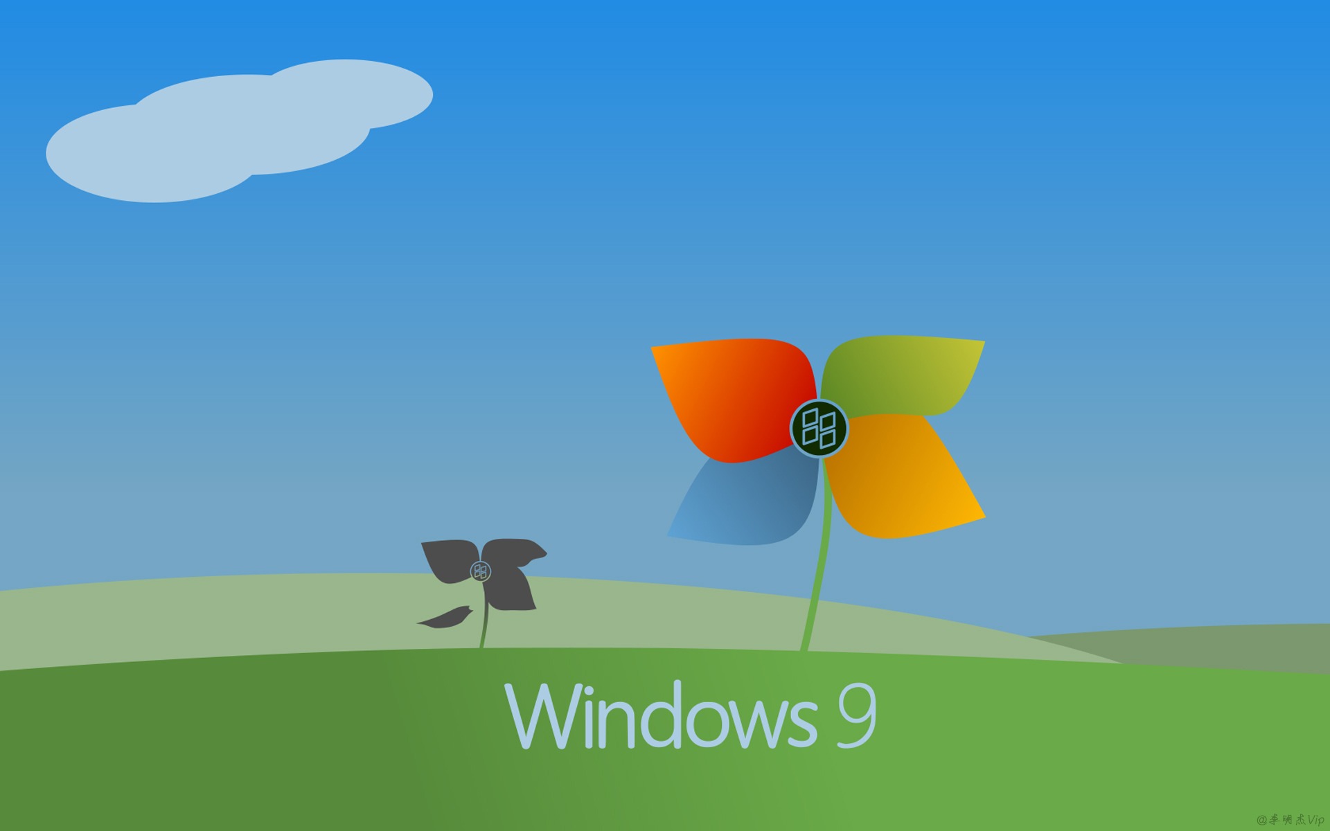 Популярні заставки і фони Windows 9 на комп'ютер