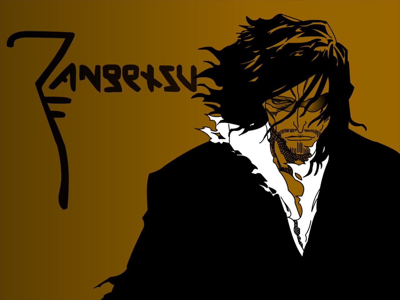 Download mobile wallpaper Zangetsu (Bleach), Bleach, Anime for free.