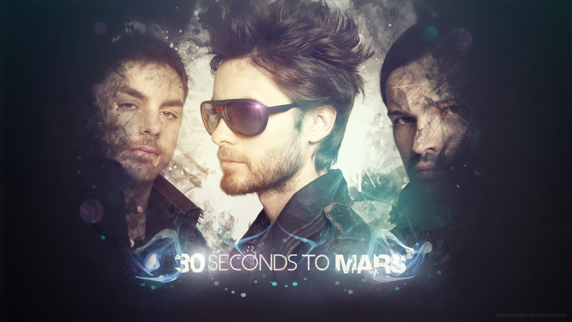 Laden Sie das Musik, Dreißig Sekunden Zum Mars-Bild kostenlos auf Ihren PC-Desktop herunter