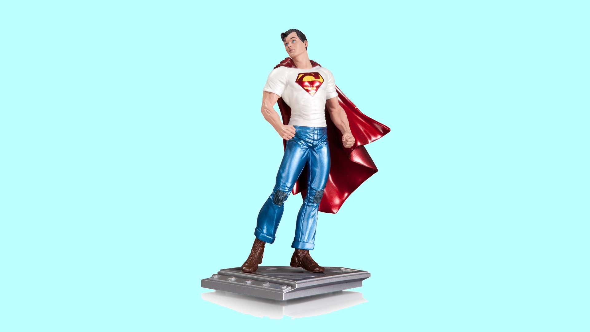 comics, superboy, figurine, superman