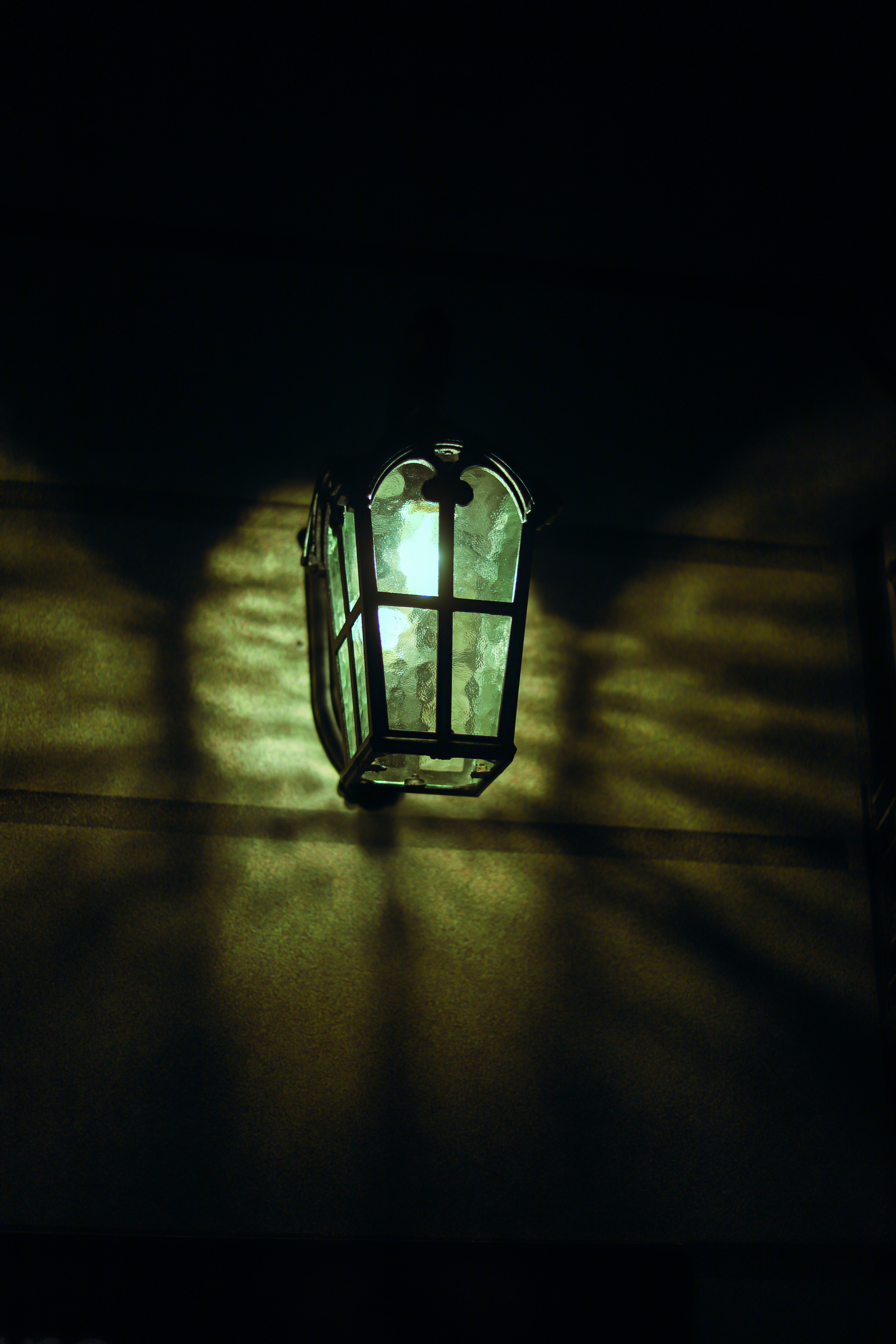 wallpapers lantern, night, dark, shine, light, lamp, illumination, lighting