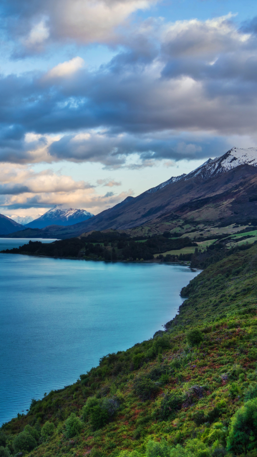 south island (new zealand), new zealand, earth, landscape, southern alps, mount creighton, lake