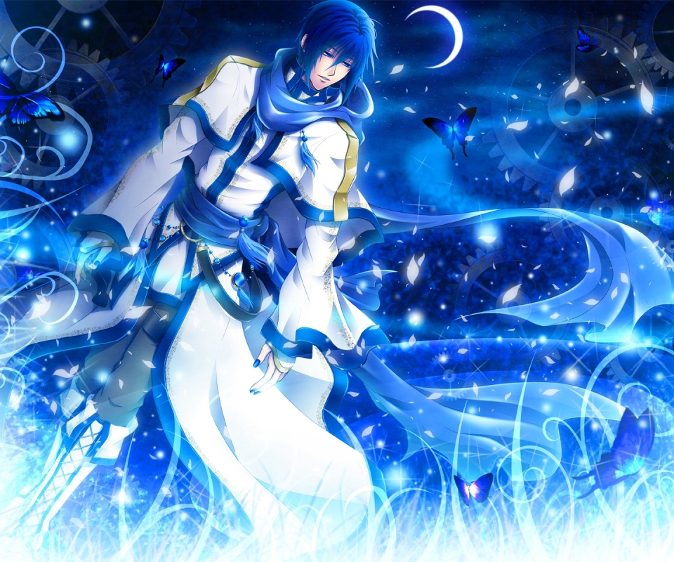 Handy-Wallpaper Vocaloid, Animes, Kaito (Vocaloid) kostenlos herunterladen.