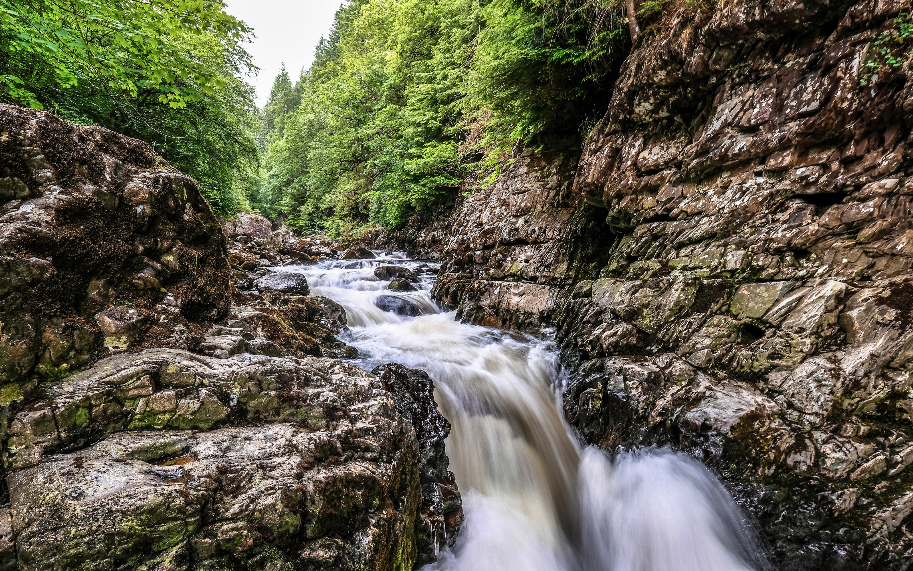 Handy-Wallpaper Natur, Wasserfälle, Wasserfall, Fluss, Schaum, Erde/natur kostenlos herunterladen.