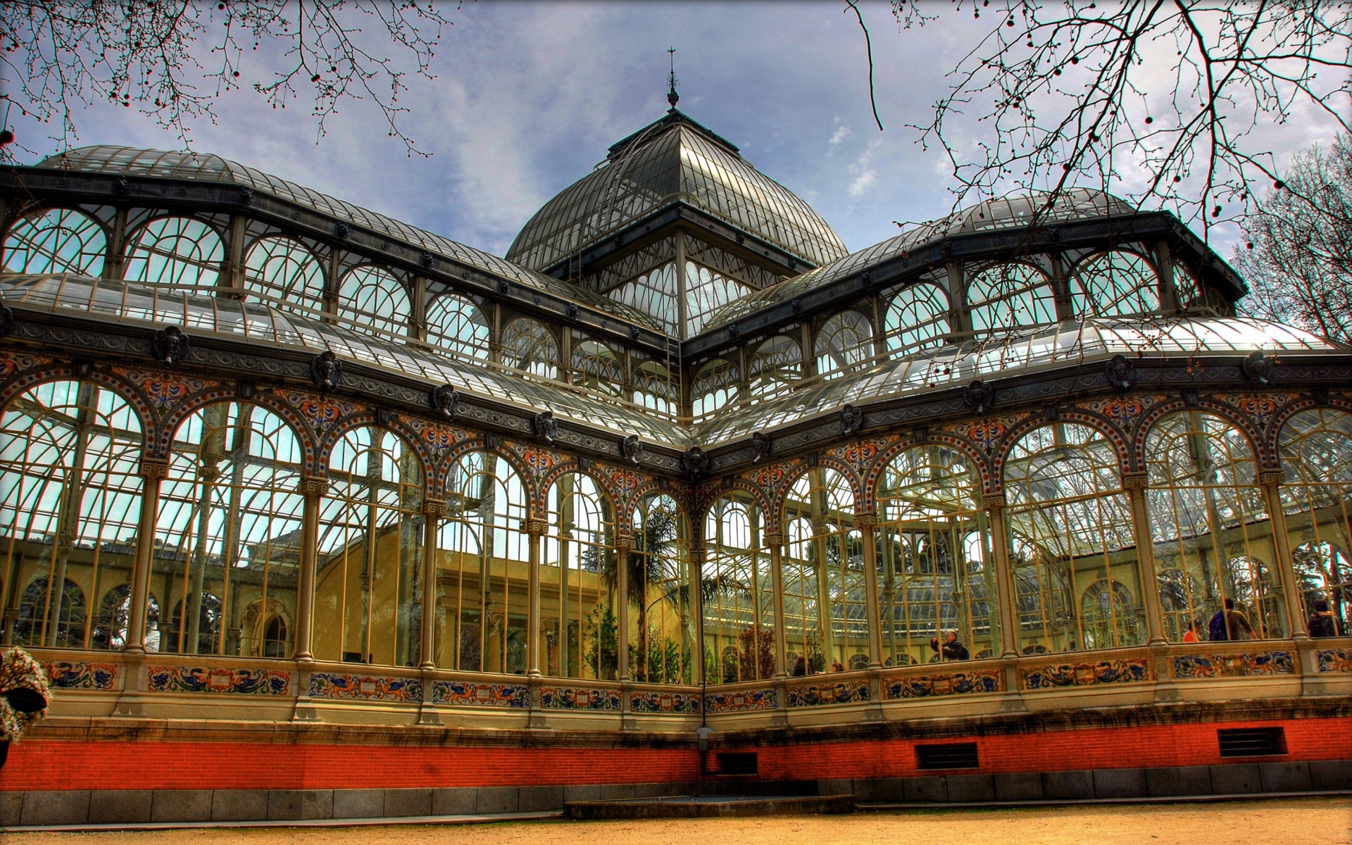 Download mobile wallpaper Man Made, Palacio De Cristal for free.