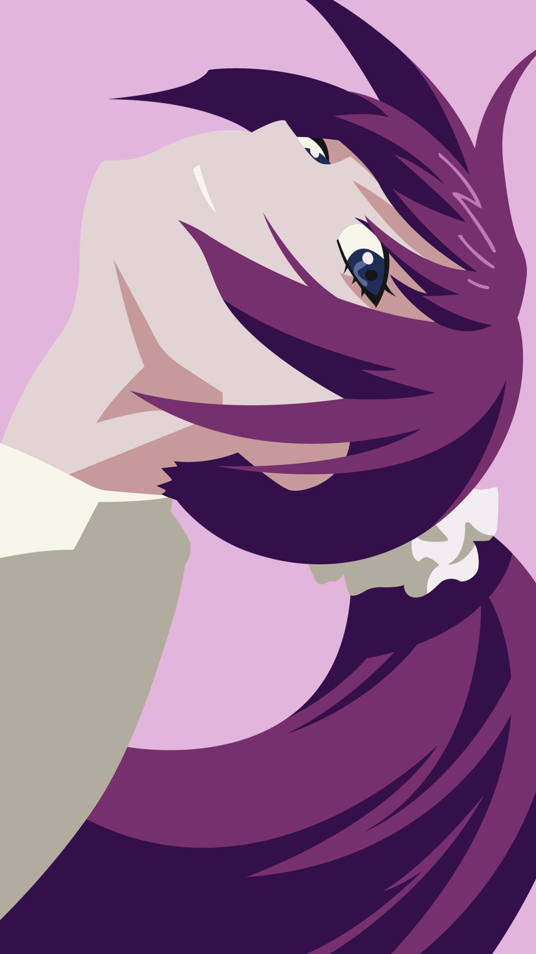 Download mobile wallpaper Anime, Monogatari (Series), Hitagi Senjōgahara for free.