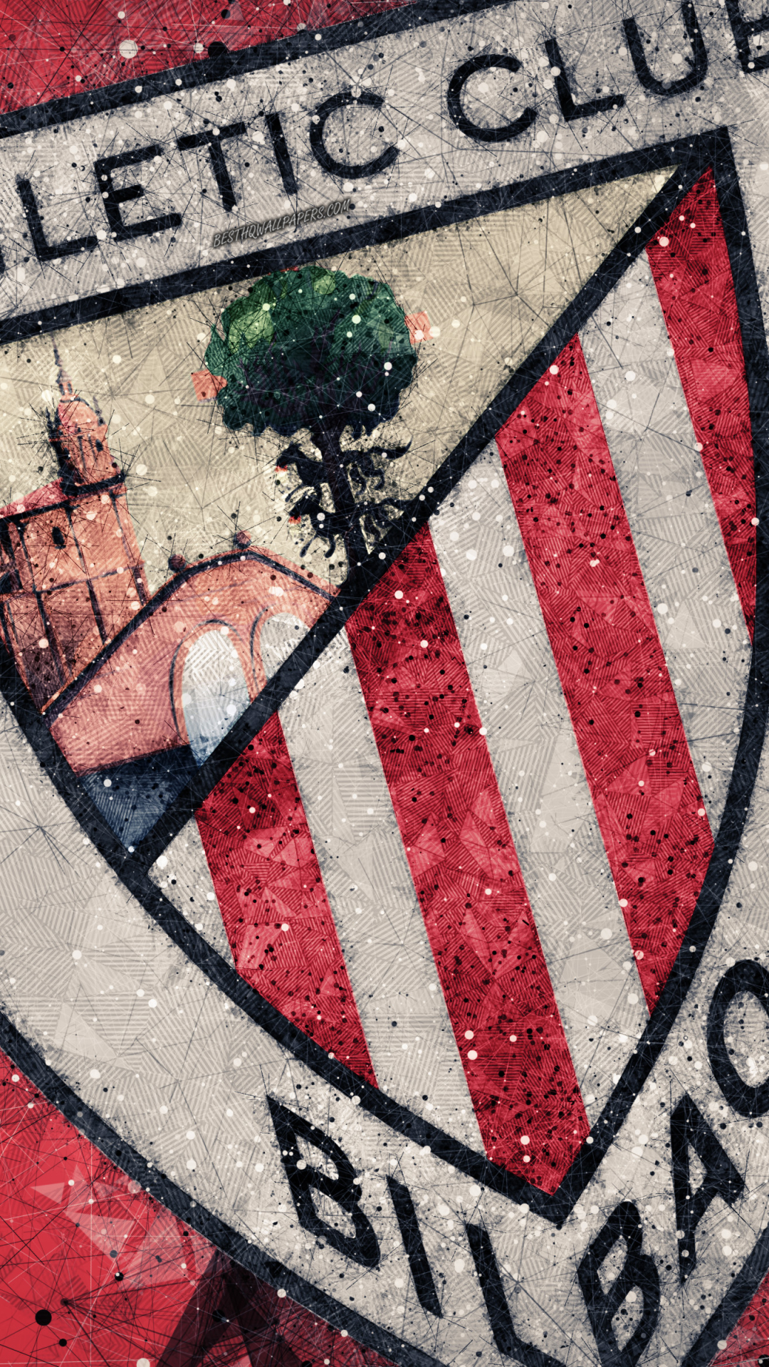 Descarga gratuita de fondo de pantalla para móvil de Fútbol, Logo, Emblema, Deporte, Atletico De Bilbao.