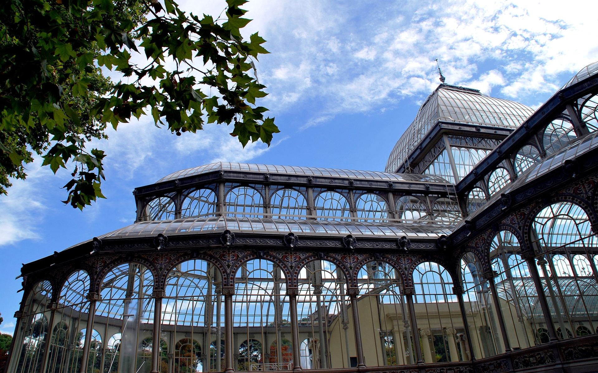 Download mobile wallpaper Man Made, Palacio De Cristal for free.