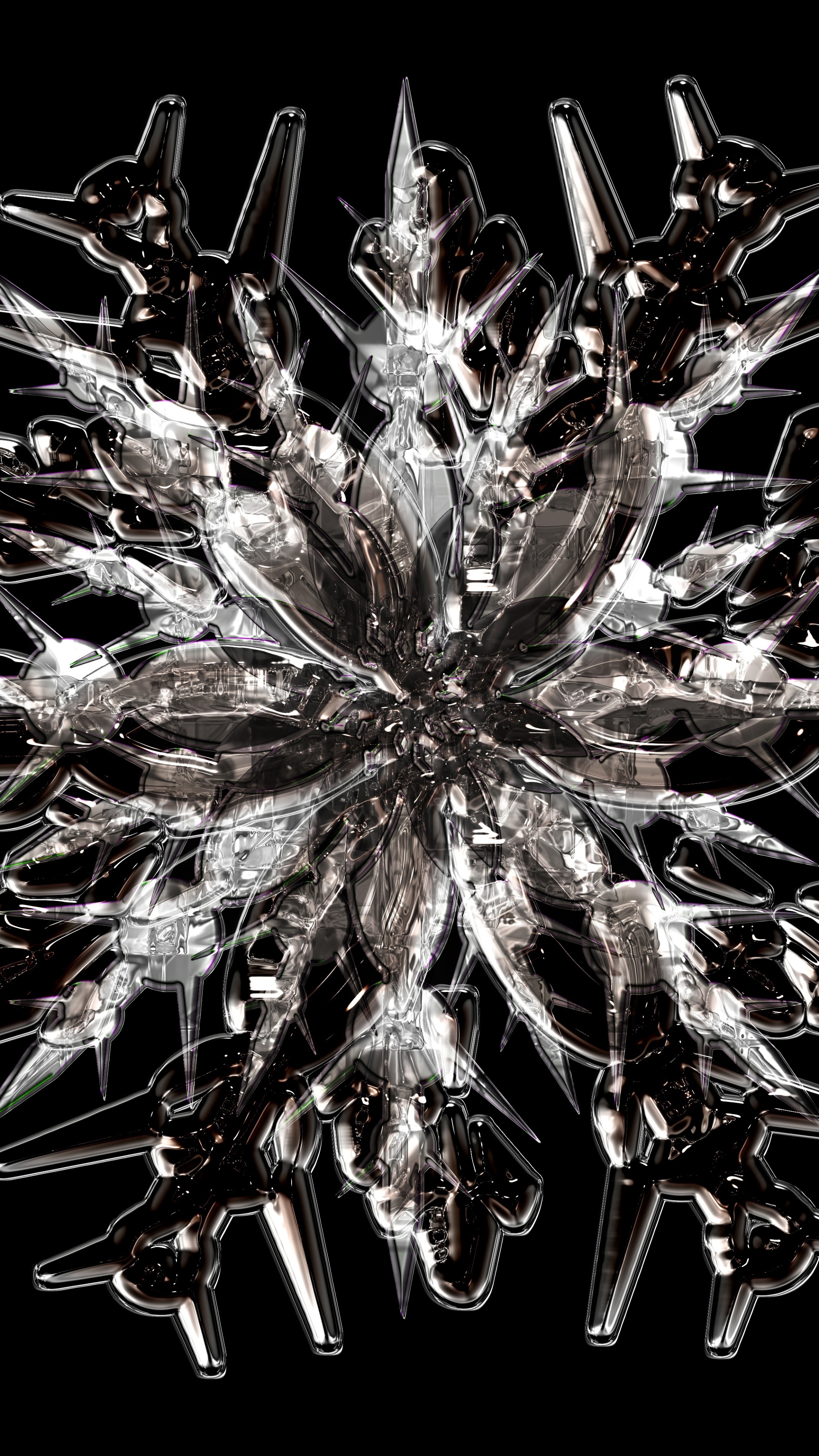 Download mobile wallpaper Artistic, Snowflake for free.