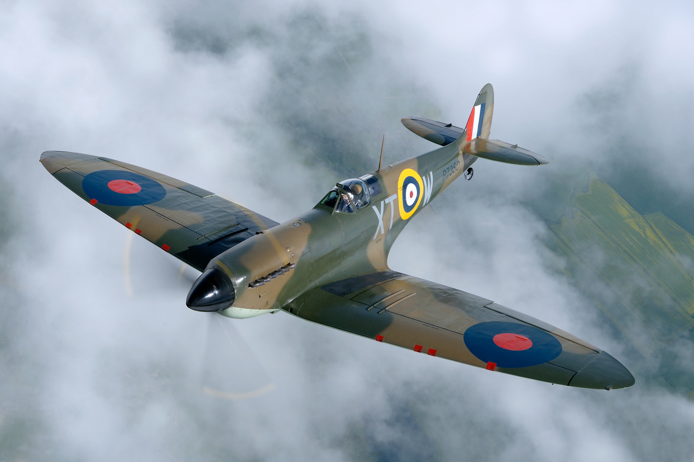 Free download wallpaper Aircraft, Military, Warplane, Supermarine Spitfire, Military Aircraft on your PC desktop