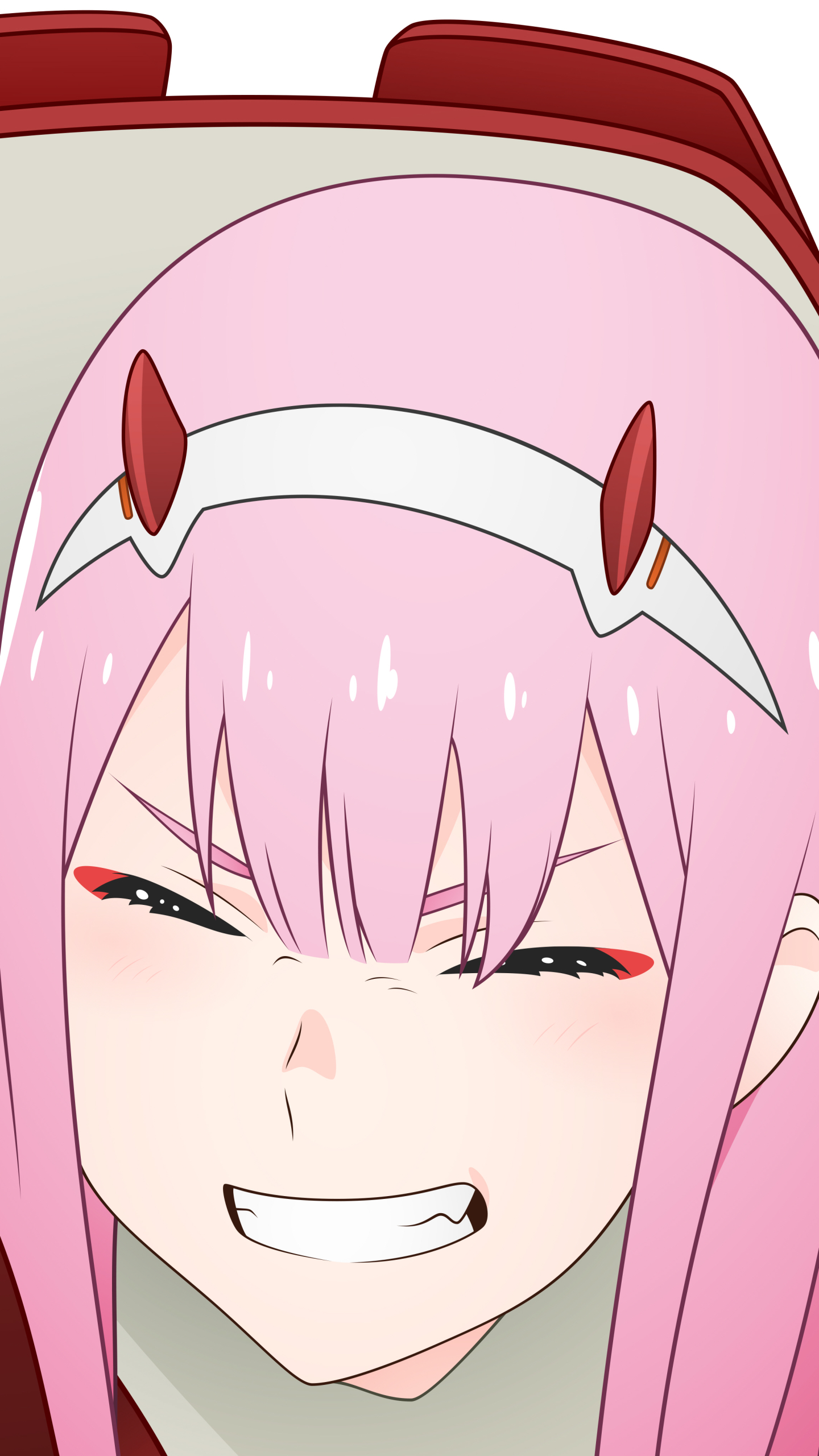 Handy-Wallpaper Animes, Darling In The Franxx, Zero Two (Liebling Im Franxx) kostenlos herunterladen.