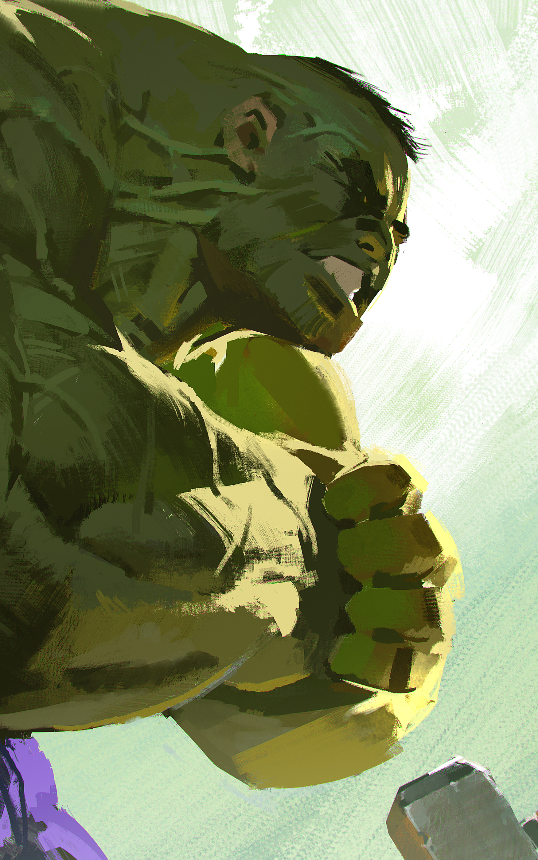 Handy-Wallpaper Hulk, Comics, Thor, Marvel Comics kostenlos herunterladen.