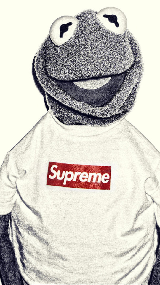 supreme (brand), products, supreme, kermit the frog