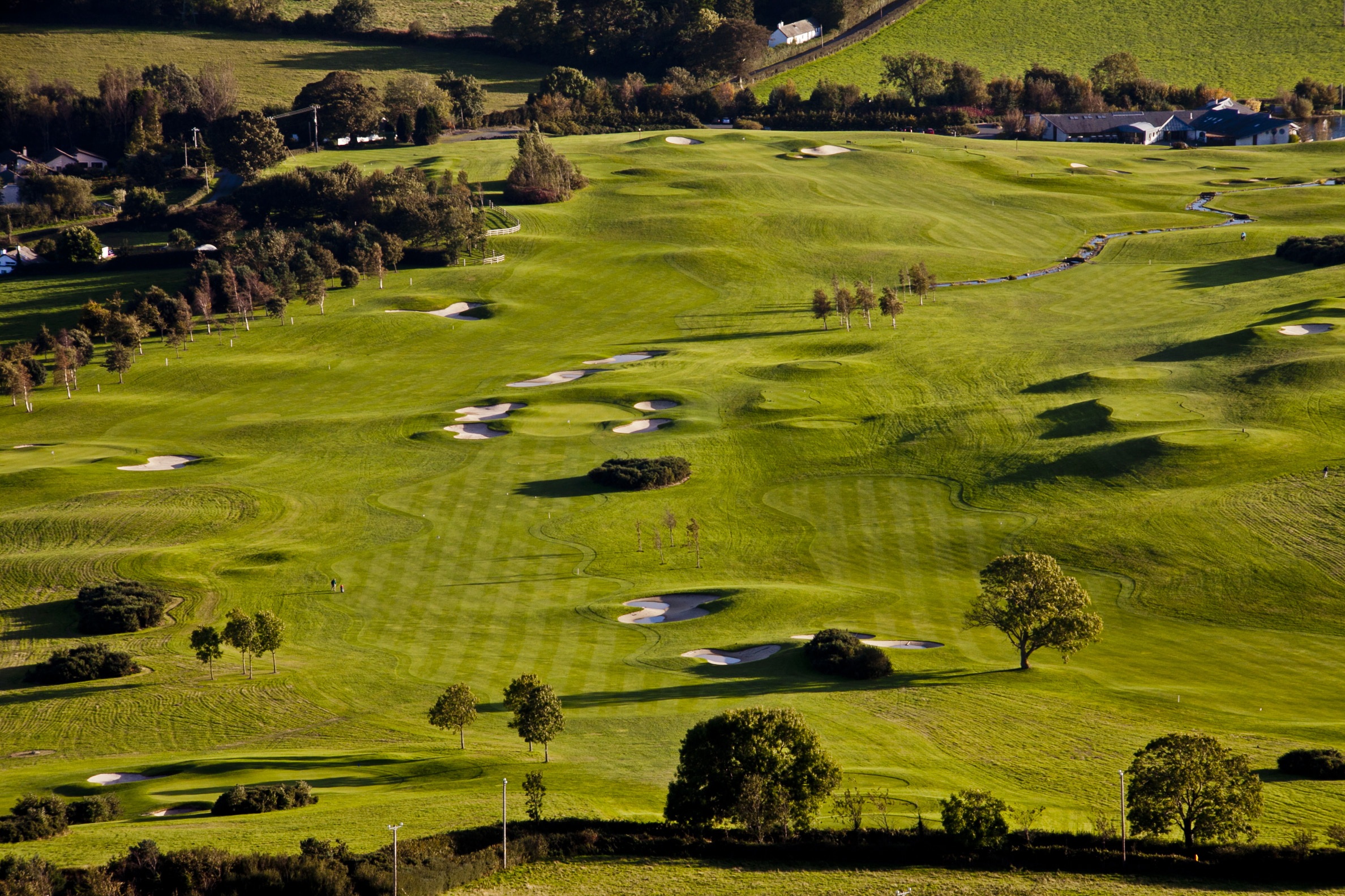 golf, sports, fairway, golf course, golf green, landscape, tree