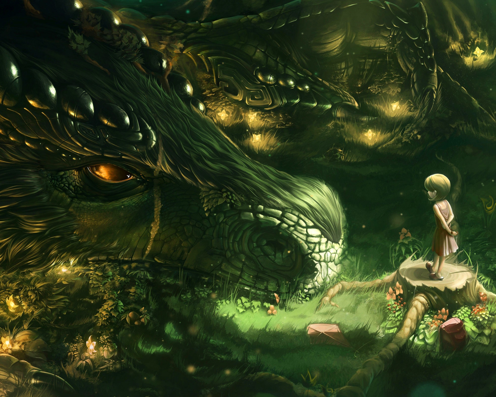 Free download wallpaper Fantasy, Dragon, Child on your PC desktop