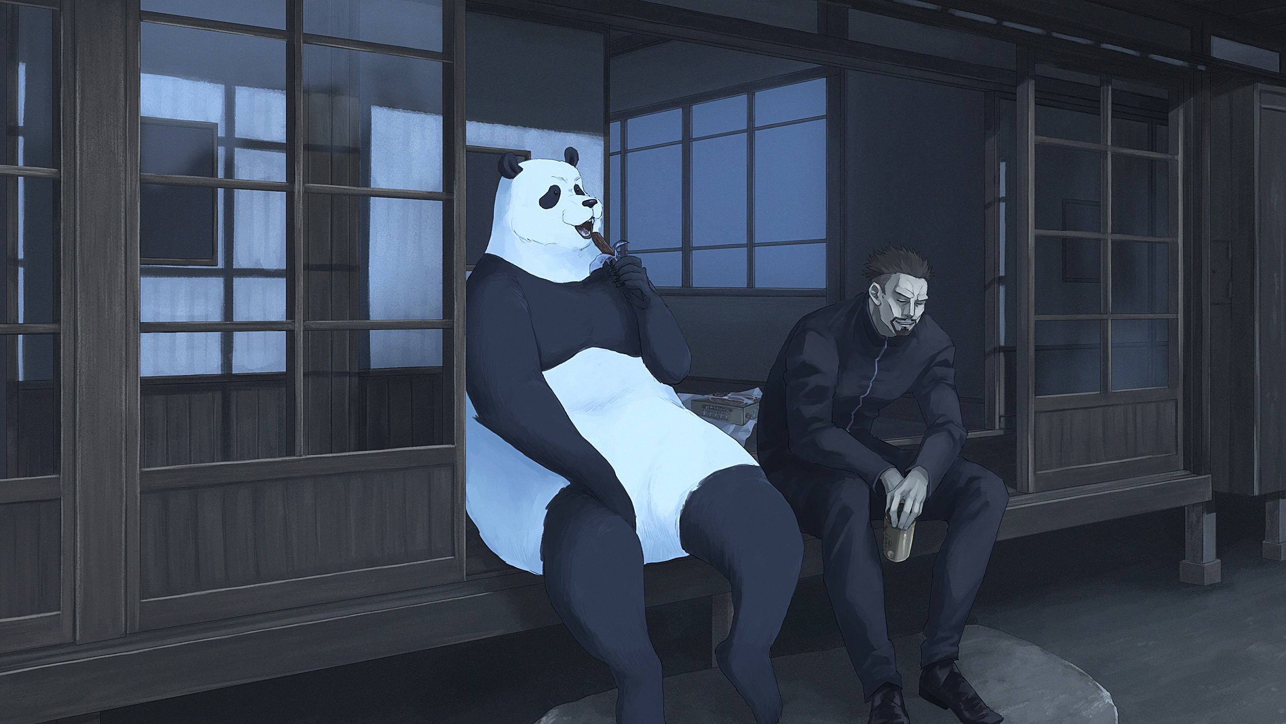 Téléchargez des papiers peints mobile Animé, Jujutsu Kaisen, Panda (Jujutsu Kaisen), Masamichi Yaga gratuitement.