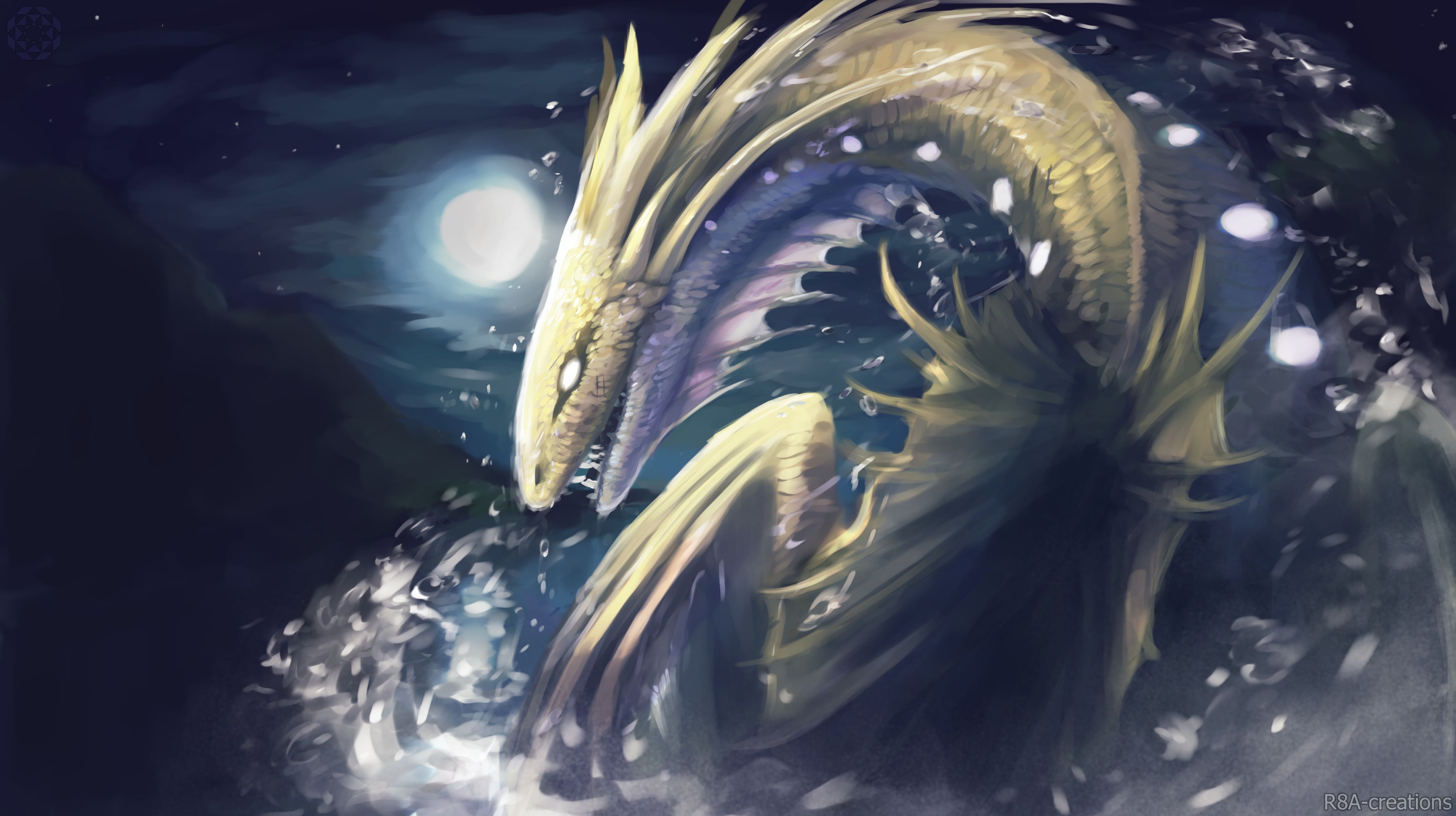 Free download wallpaper Fantasy, Dragon on your PC desktop