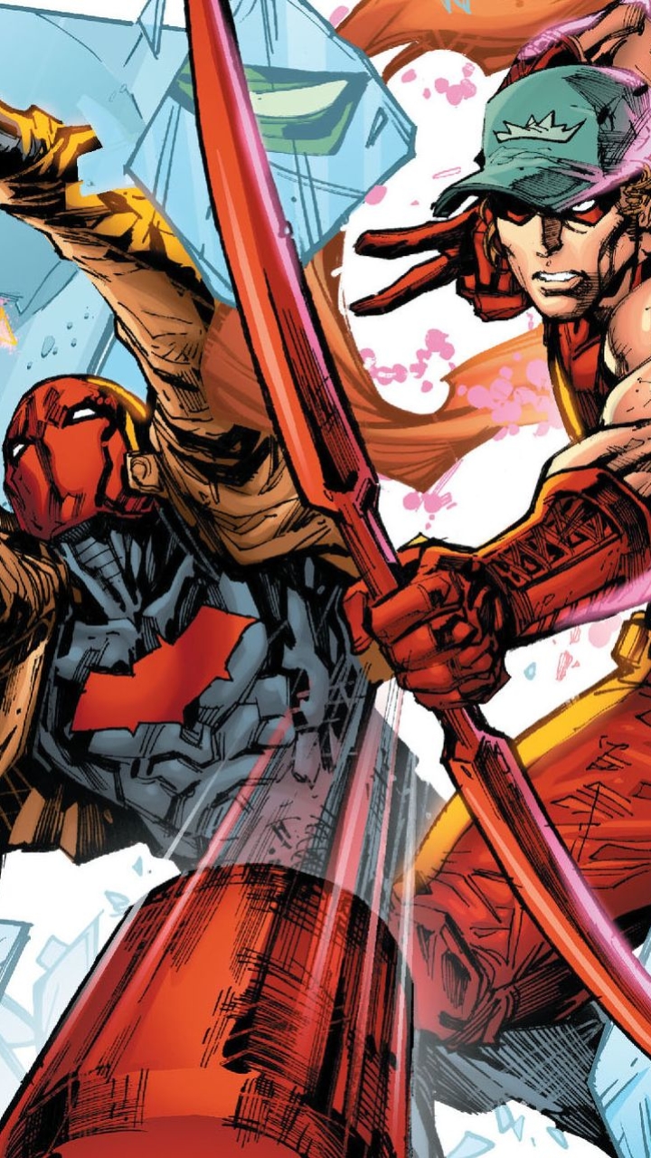 Download mobile wallpaper Comics, Dc Comics, Red Hood, Red Hood And The Outlaws, Arsenal (Dc Comics) for free.