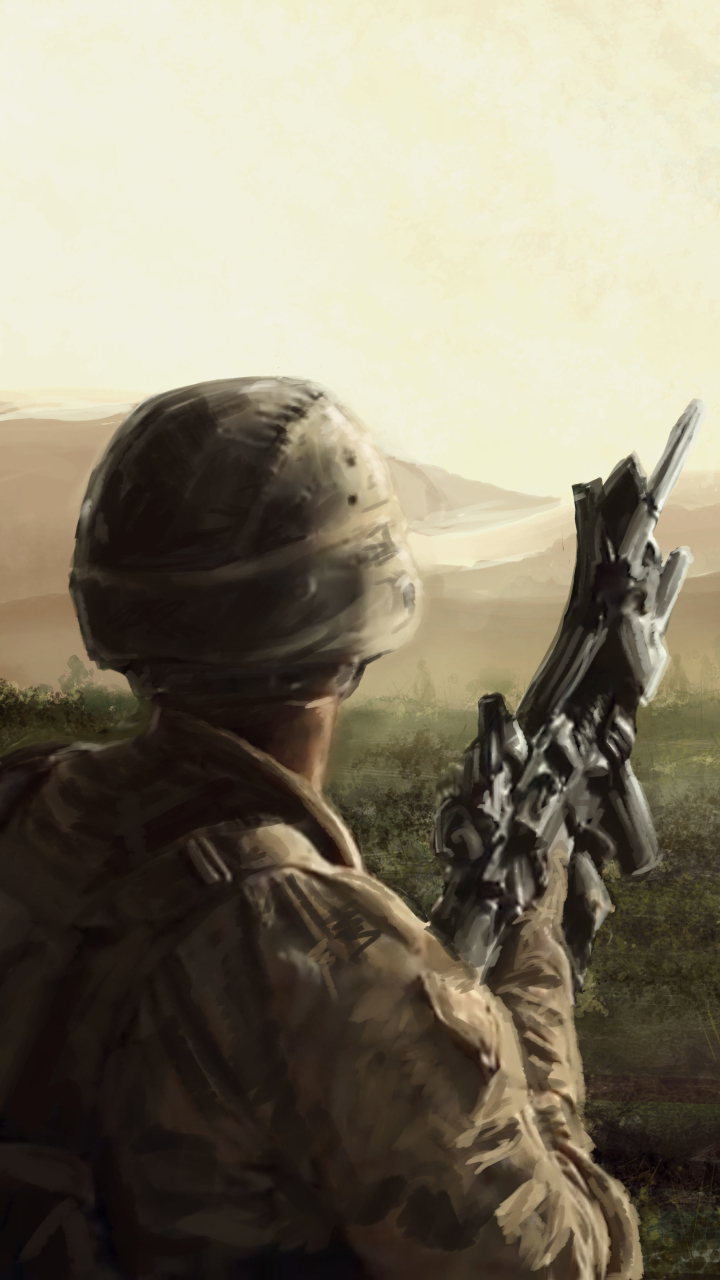 Download mobile wallpaper Military, Soldier for free.