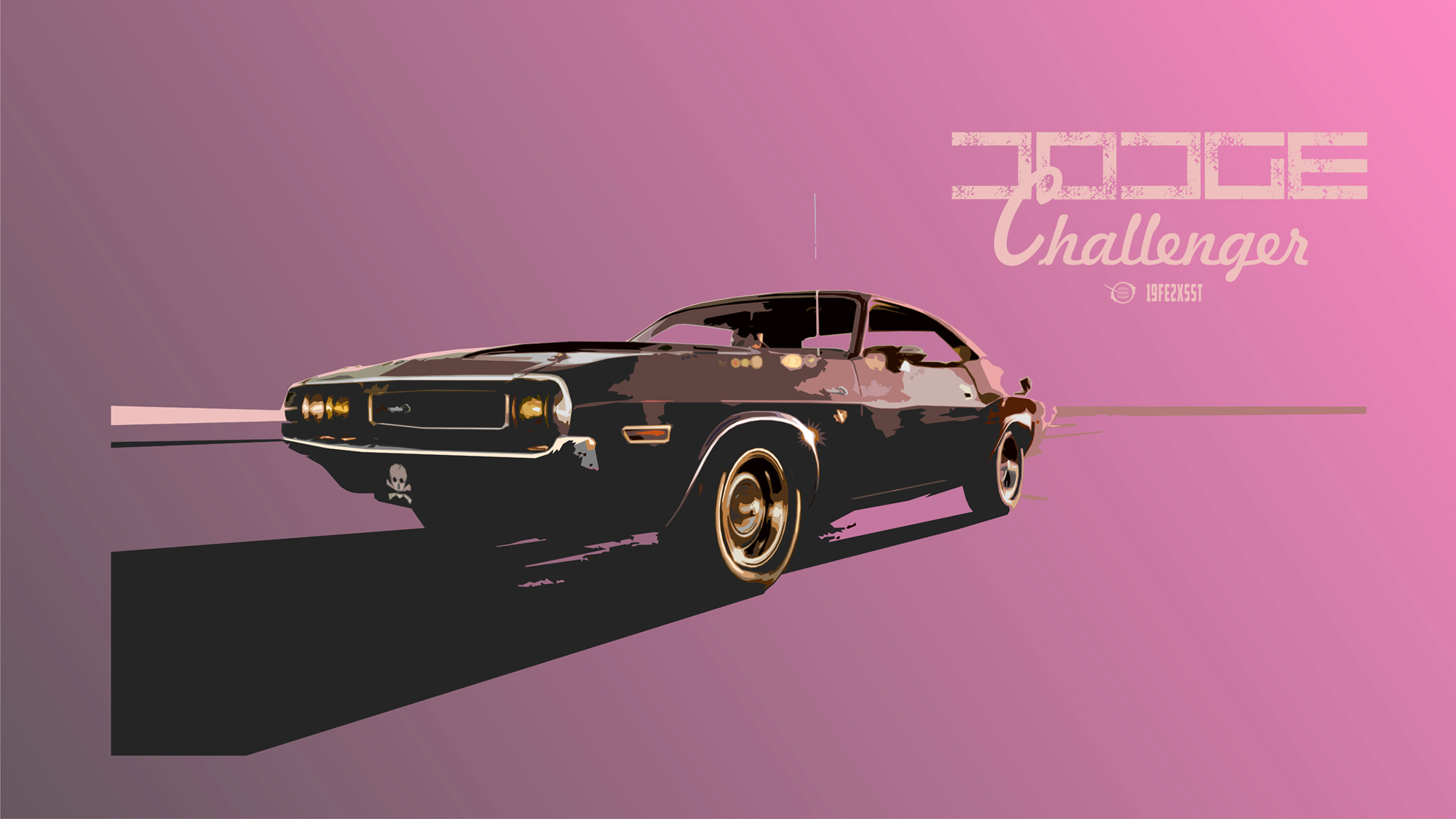 Free download wallpaper Dodge Challenger, Car, Vintage, Retro, Dodge, Vehicles on your PC desktop