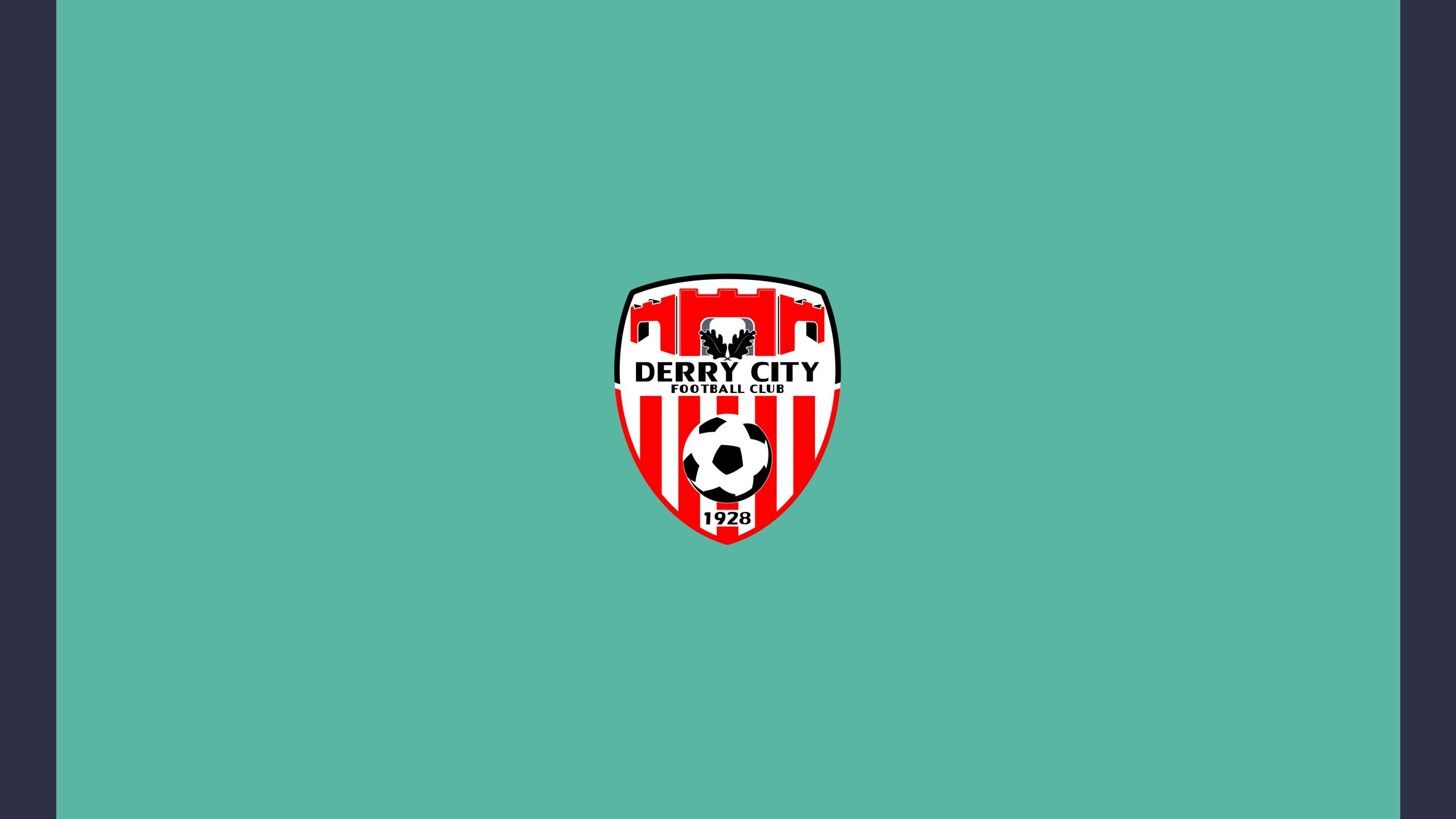 Handy-Wallpaper Sport, Fußball, Logo, Emblem, Derry City Fc kostenlos herunterladen.