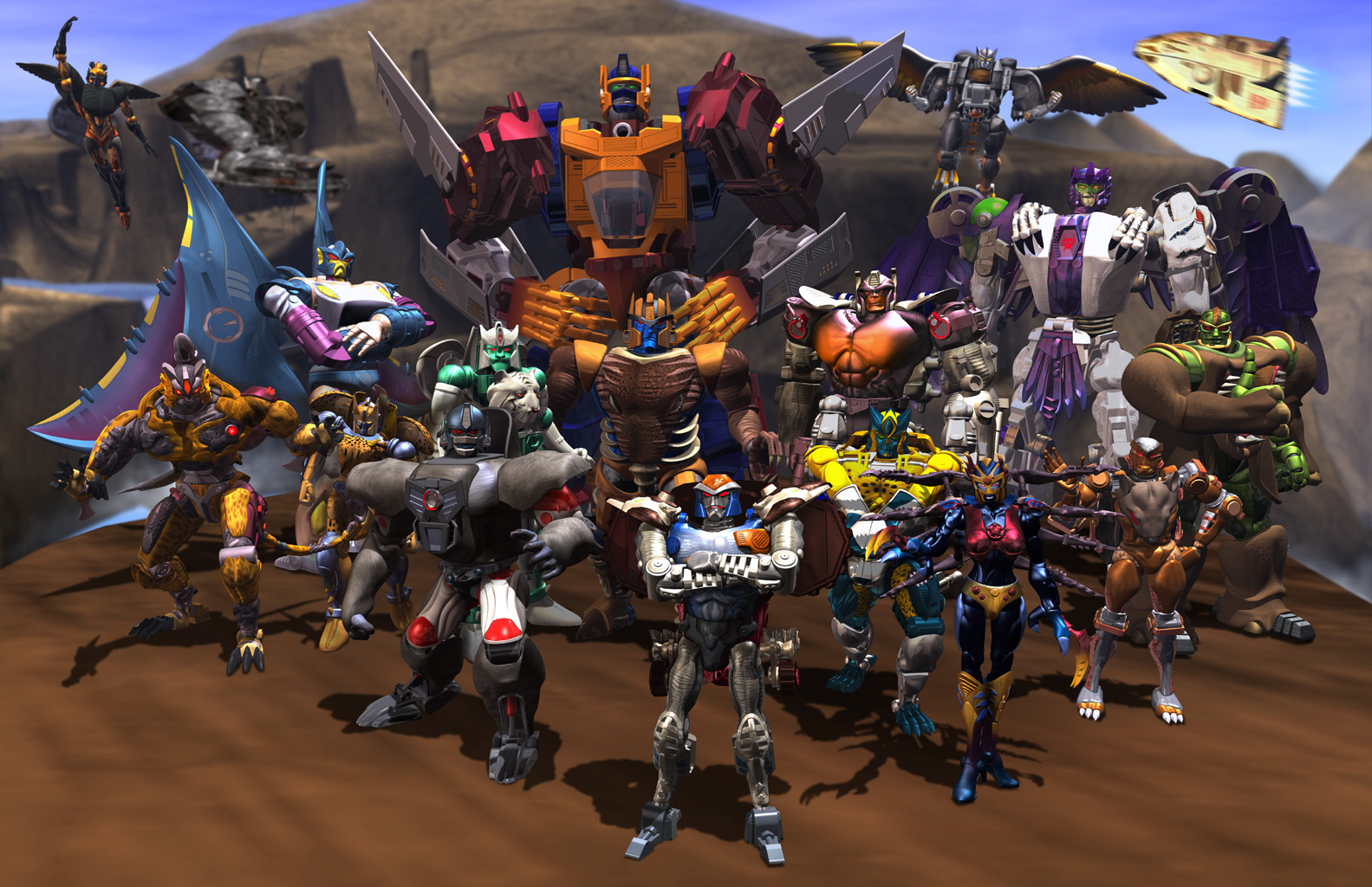 Meilleurs fonds d'écran Beast Wars: Transformers pour l'écran du téléphone