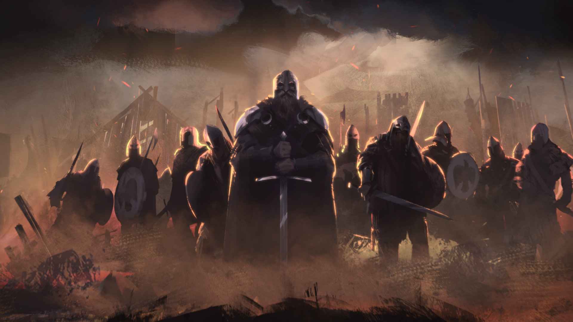 Скачать обои Total War Saga: Престолы Британии на телефон бесплатно