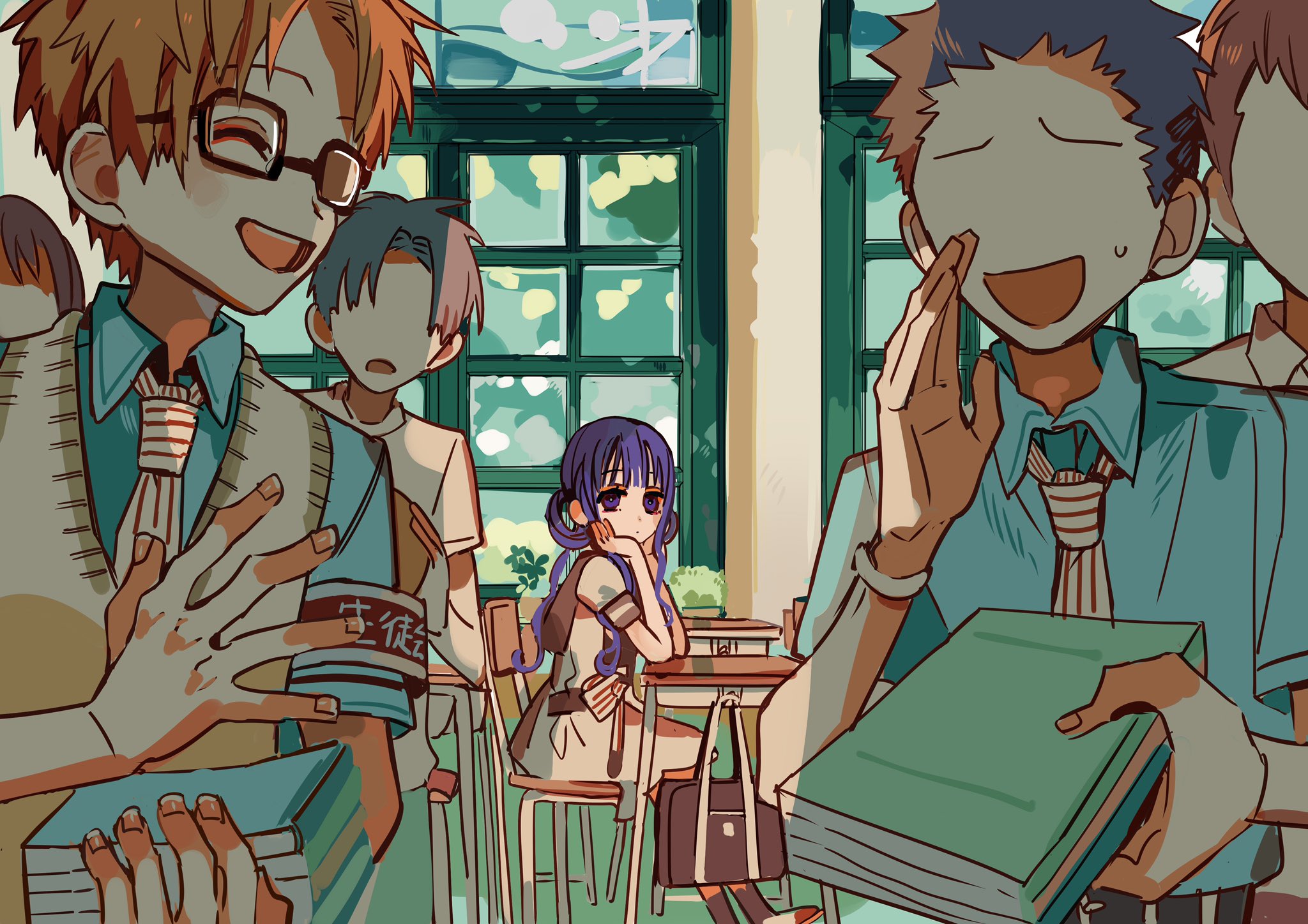 Laden Sie das Animes, Jibaku Shounen Hanako Kun, Aoi Akane-Bild kostenlos auf Ihren PC-Desktop herunter