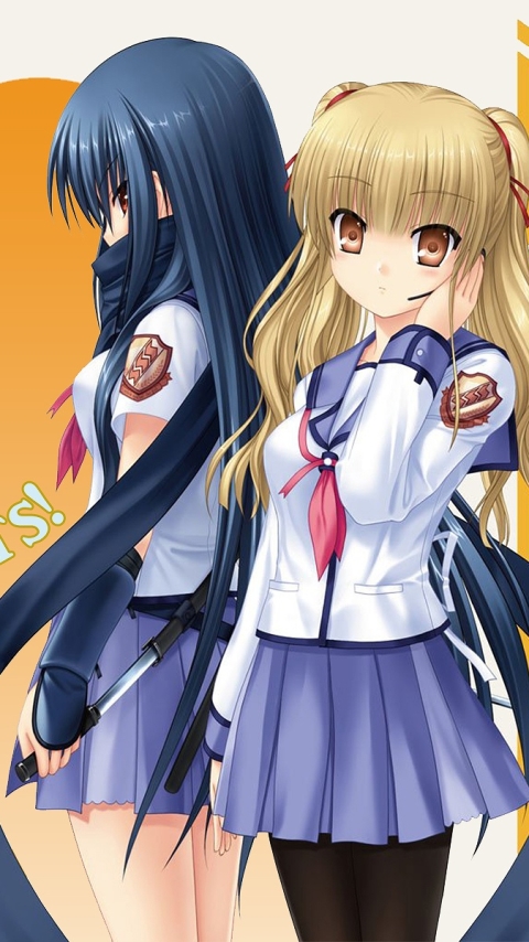 Download mobile wallpaper Anime, Angel Beats!, Eri Shiina, Yusa (Angel Beats!) for free.