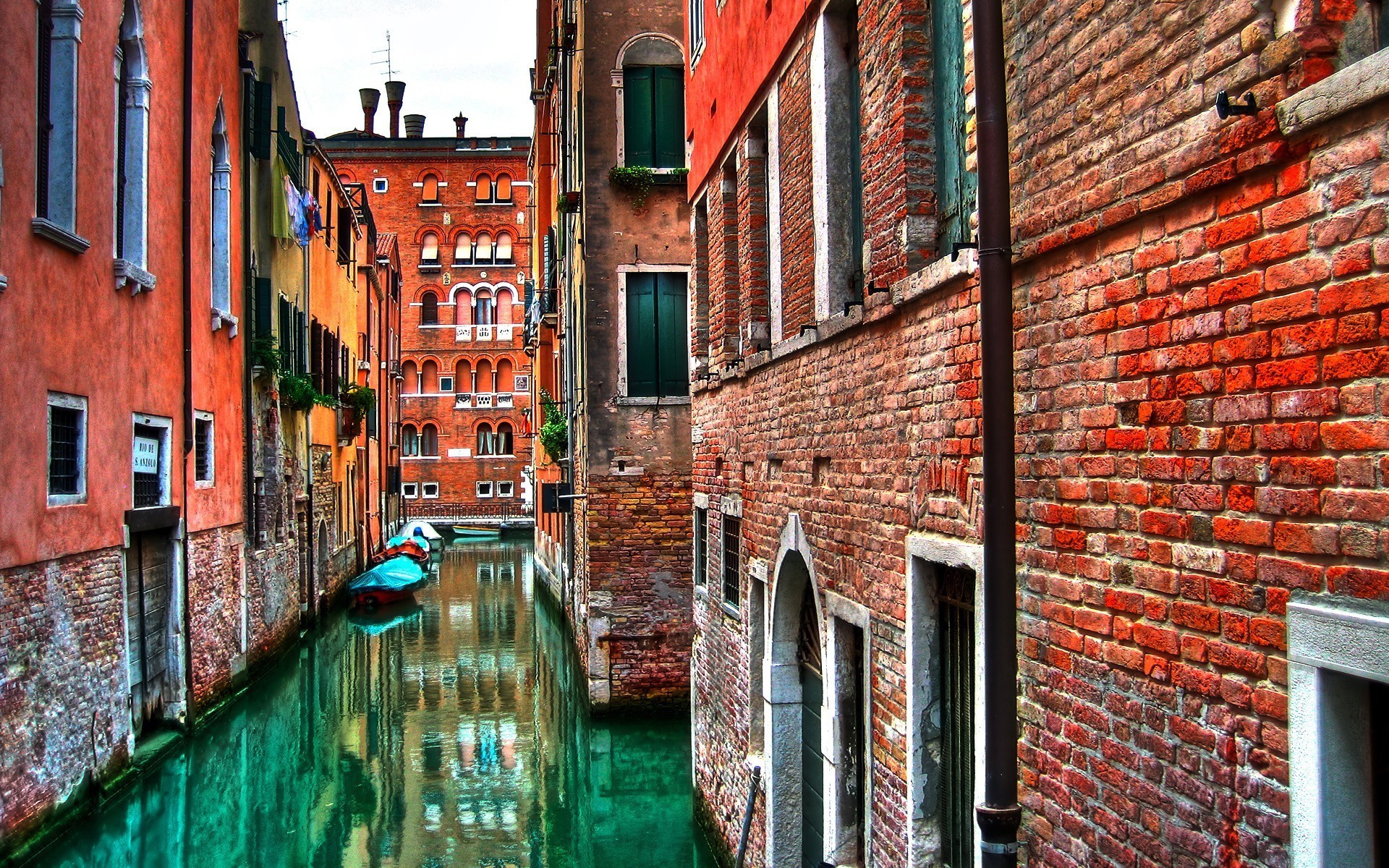 22813画像をダウンロードヴェネツィア, 都市, 風景, 水, 街, ボート-壁紙とスクリーンセーバーを無料で