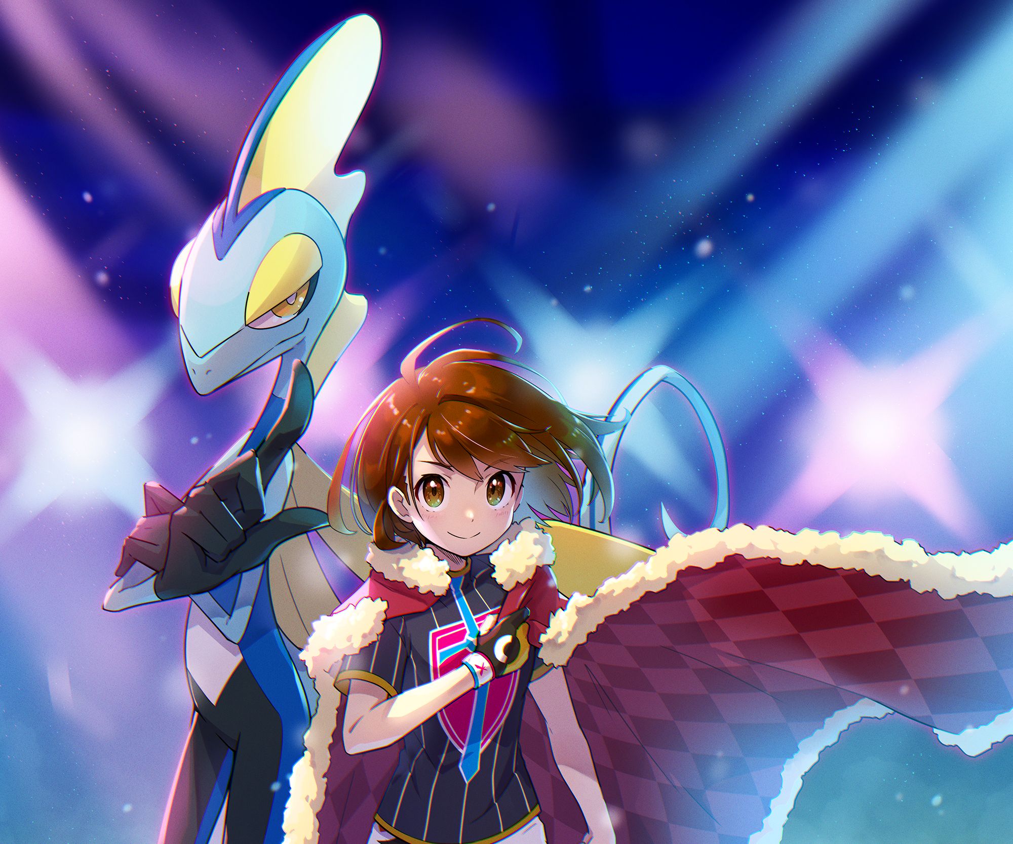 Download mobile wallpaper Anime, Pokémon, Gloria (Pokémon), Inteleon (Pokémon) for free.