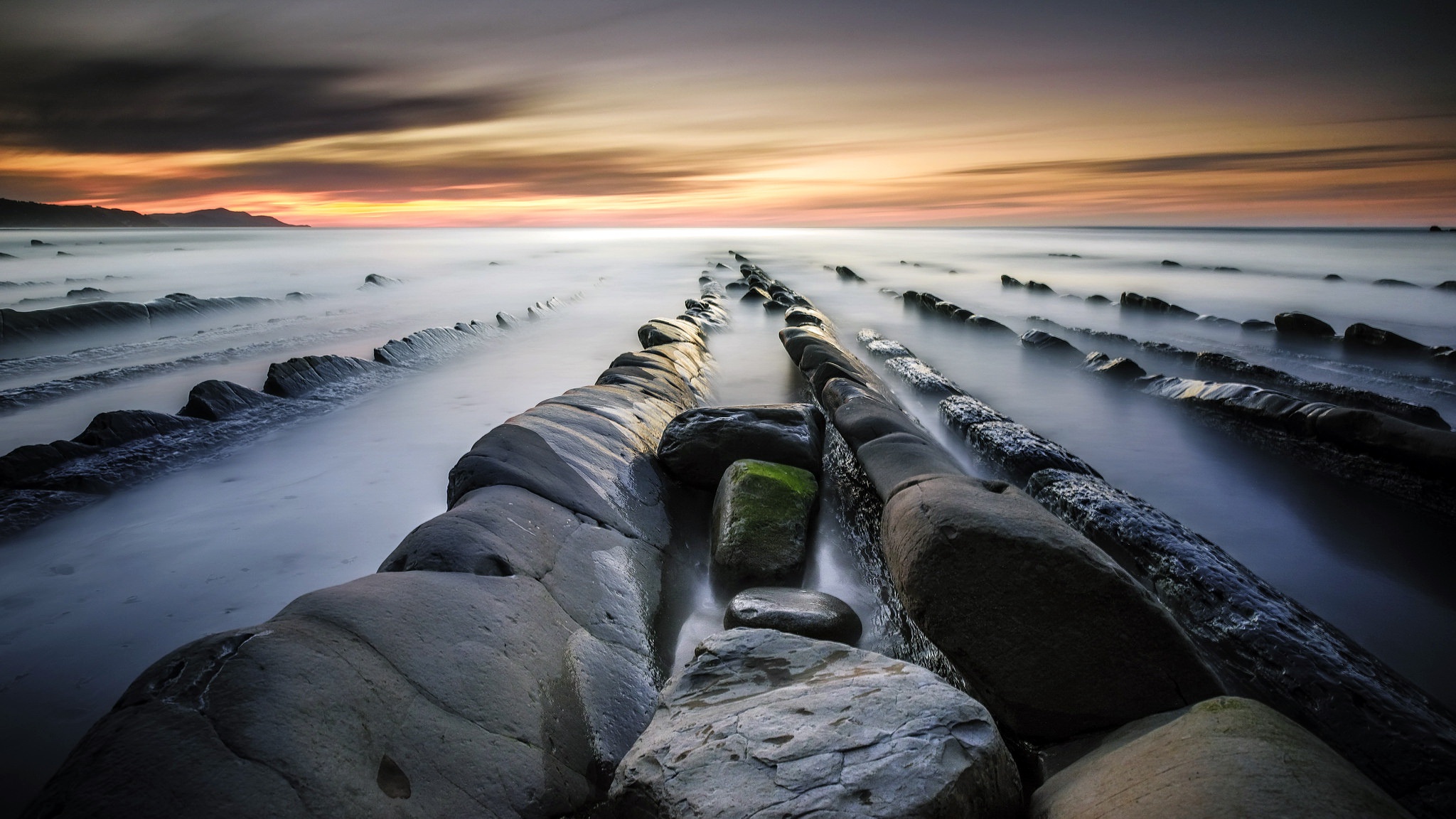 Descarga gratis la imagen Naturaleza, Horizonte, Océano, Tierra/naturaleza, Paisaje Marino en el escritorio de tu PC