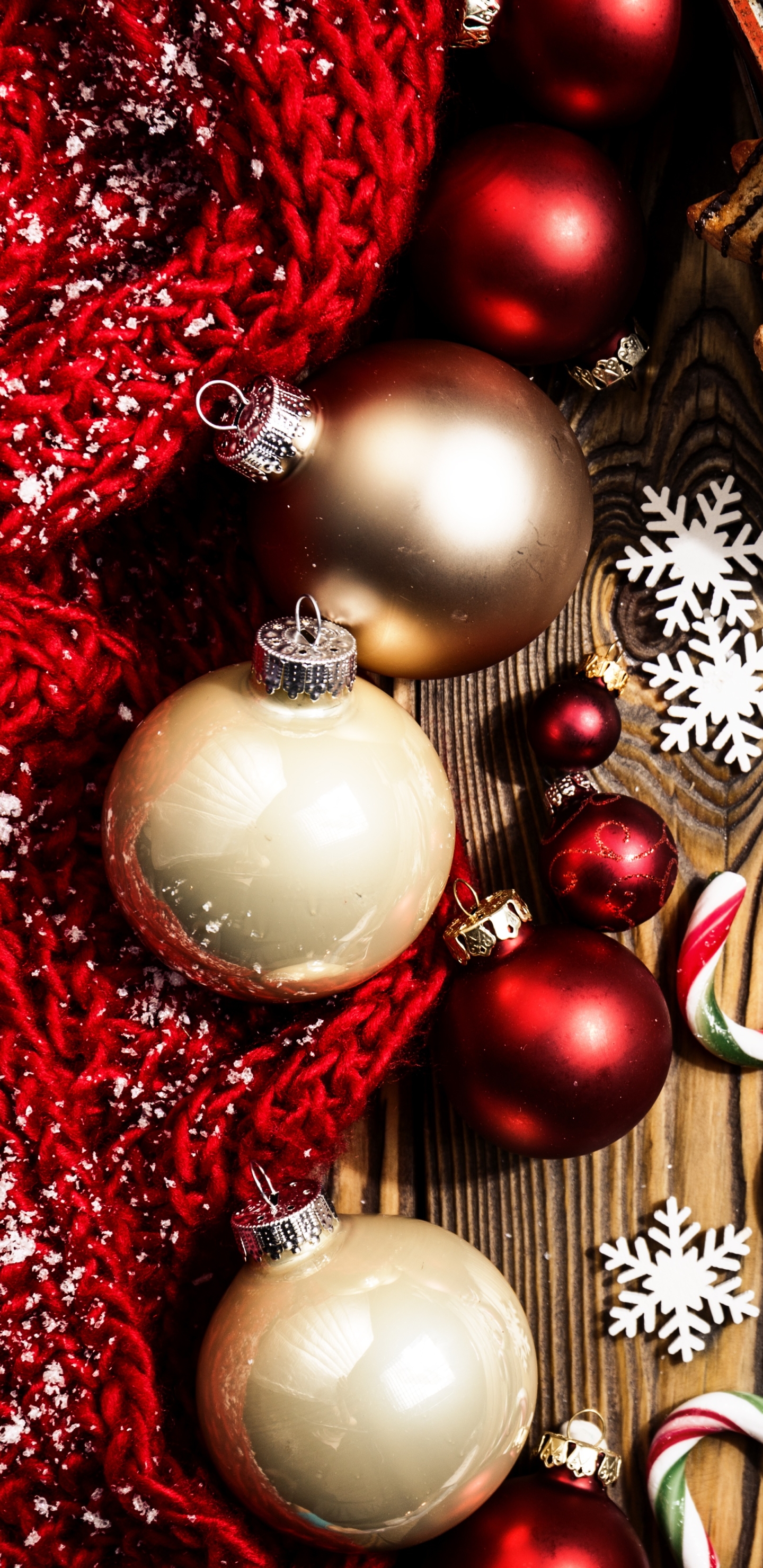 Téléchargez des papiers peints mobile Noël, Vacances, Babiole, Décorations De Noël, Sucre D'orge gratuitement.